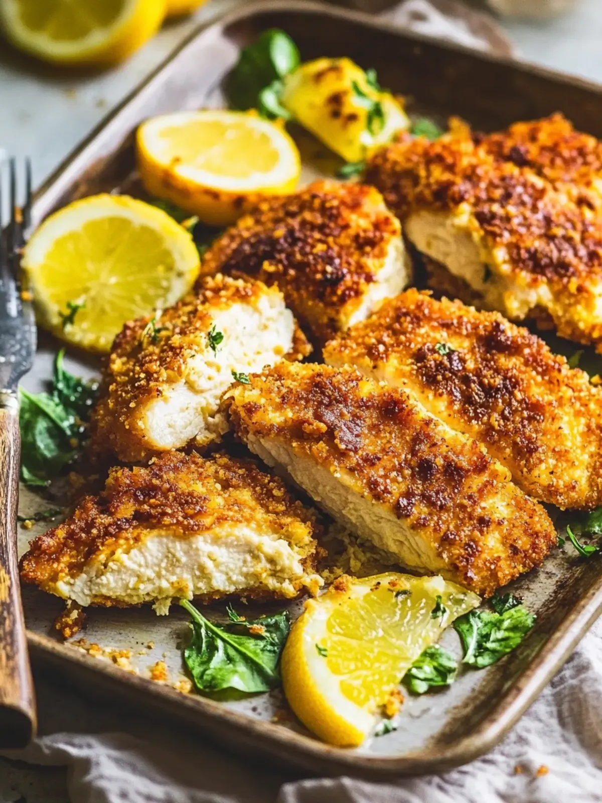 Parmesan Crusted Chicken: Crispy, Flavor-Packed Delight Parmesan Crusted Chicken