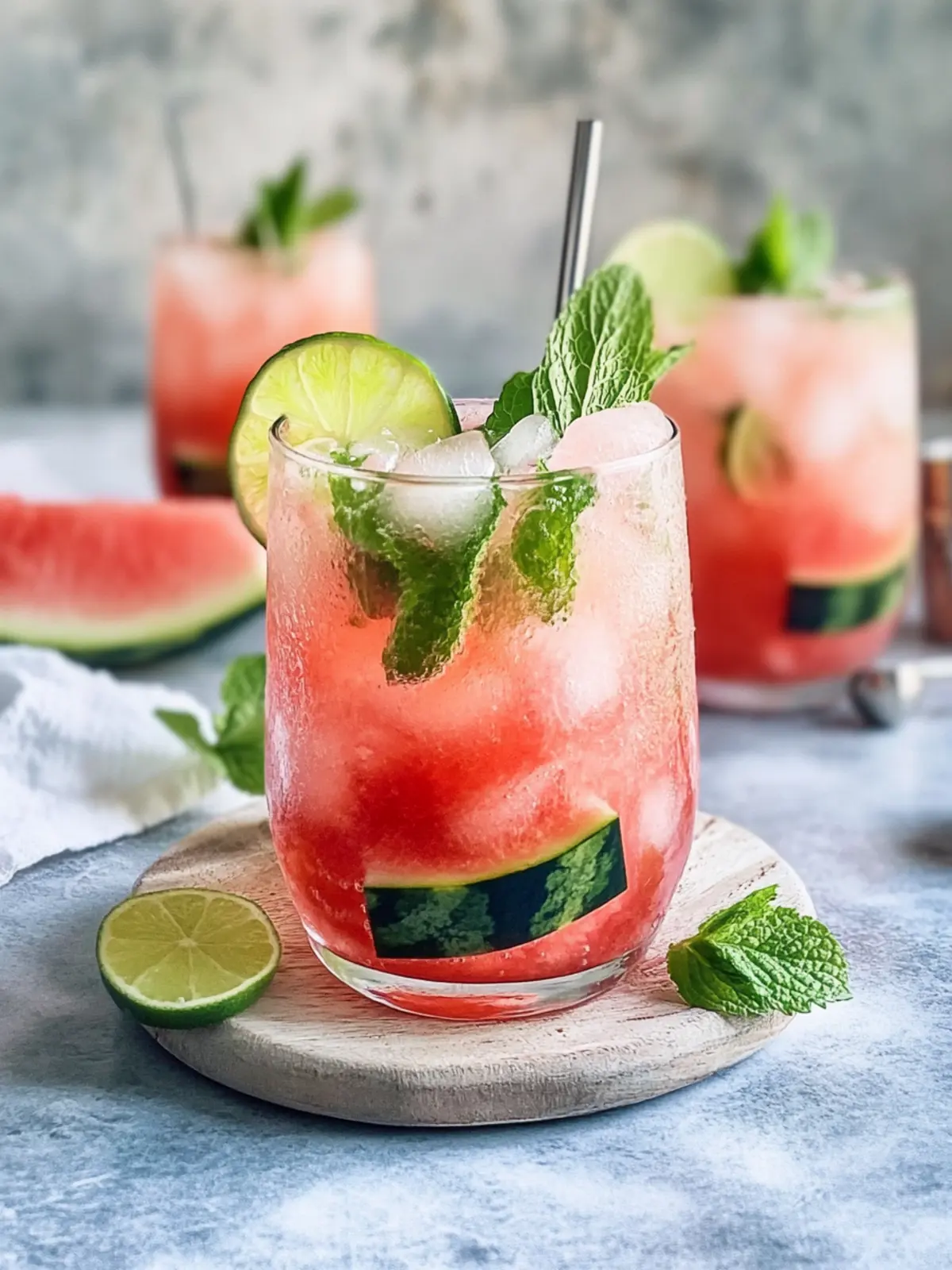 Refresh with Watermelon Lime Mint Mocktails You’ll Adore Watermelon Lime Mint Mocktails