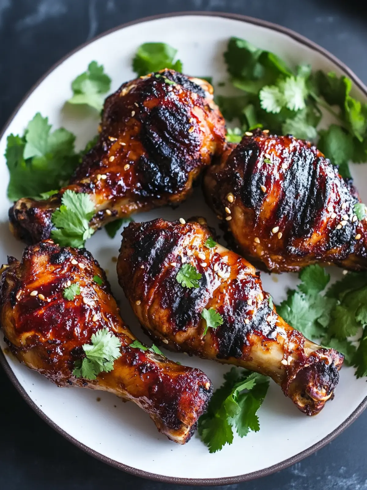 Savor Tender Kalbi Chicken Legs: Air Fryer Delight! Kalbi Chicken Legs