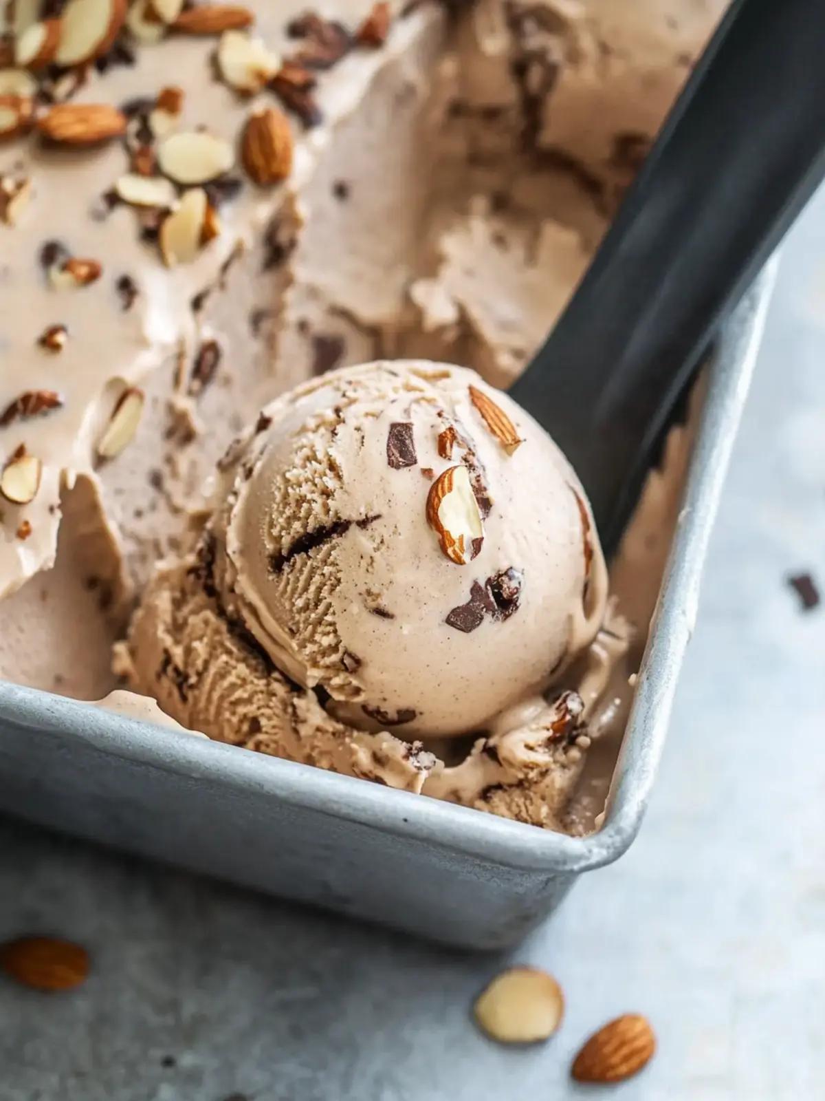 Indulge in Mocha Almond Fudge Ice Cream Bliss at Home Mocha Almond Fudge Ice Cream