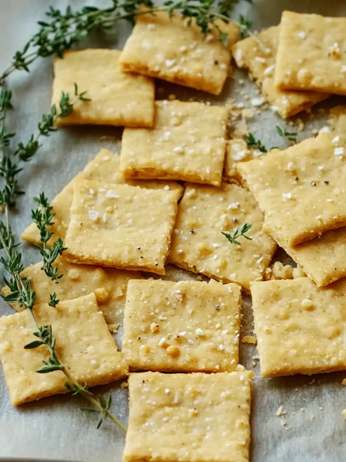 Cheese-y Chickpea Flour Crackers for Guilt-Free Snacking Cheese-y Chickpea Flour Crackers