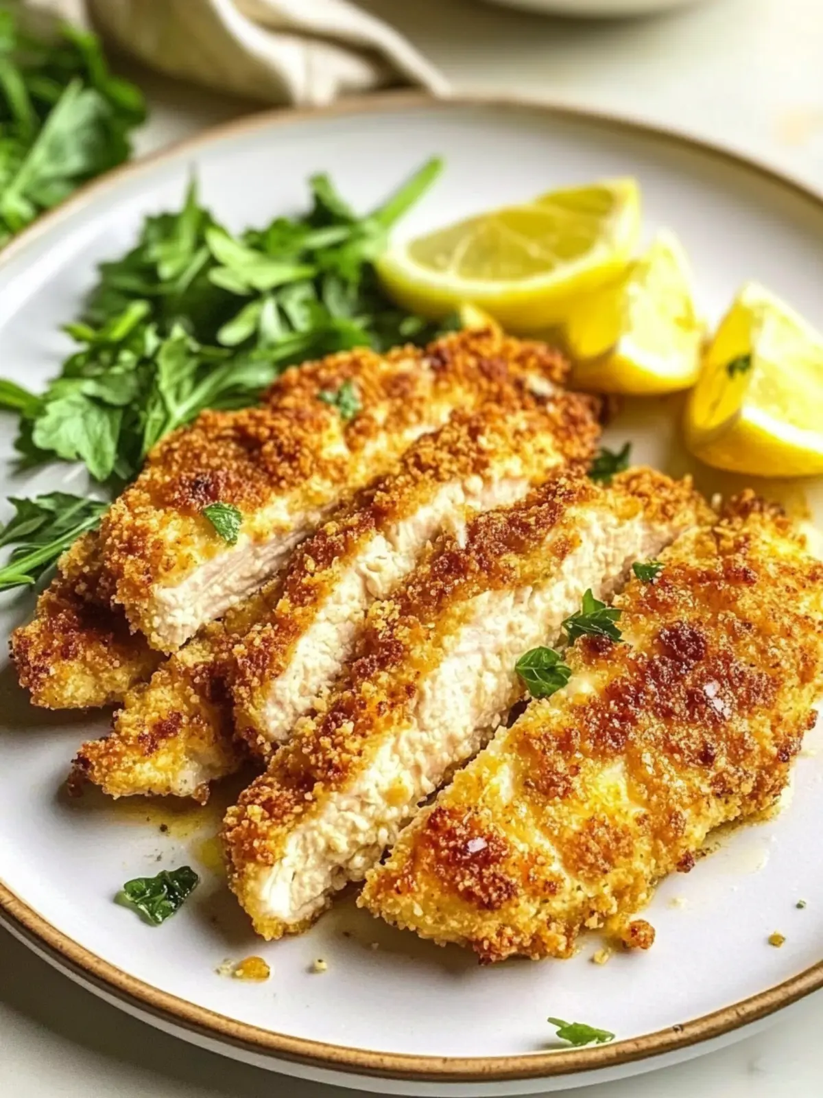 Parmesan Crusted Chicken: Crispy, Flavor-Packed Delight Parmesan Crusted Chicken