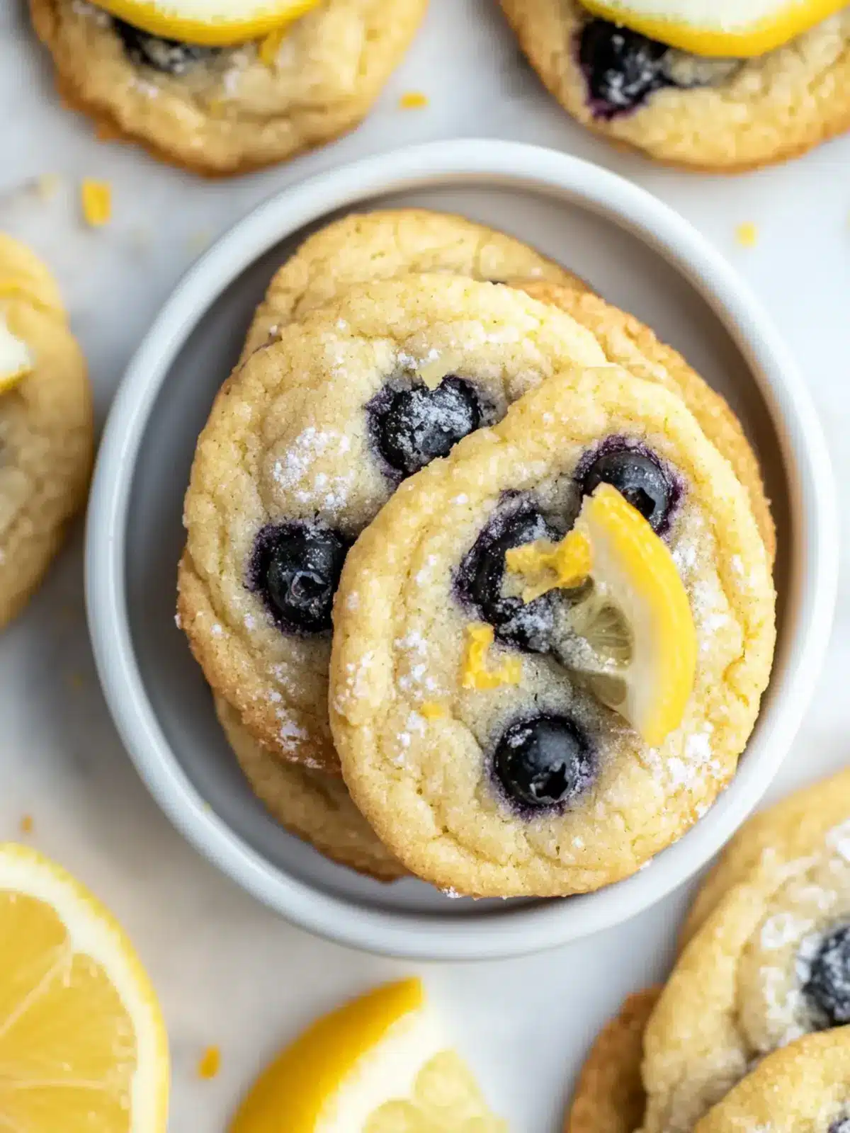Zesty Lemon Blueberry Cookies That’ll Brighten Your Day Lemon Blueberry Cookies