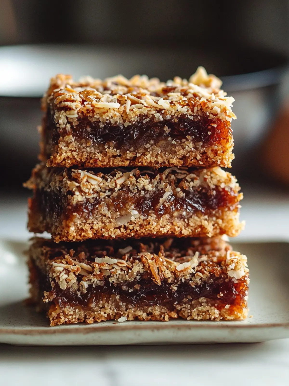 Toasted Coconut Date Bars for Guilt-Free Sweet Cravings Toasted Coconut Date Bars