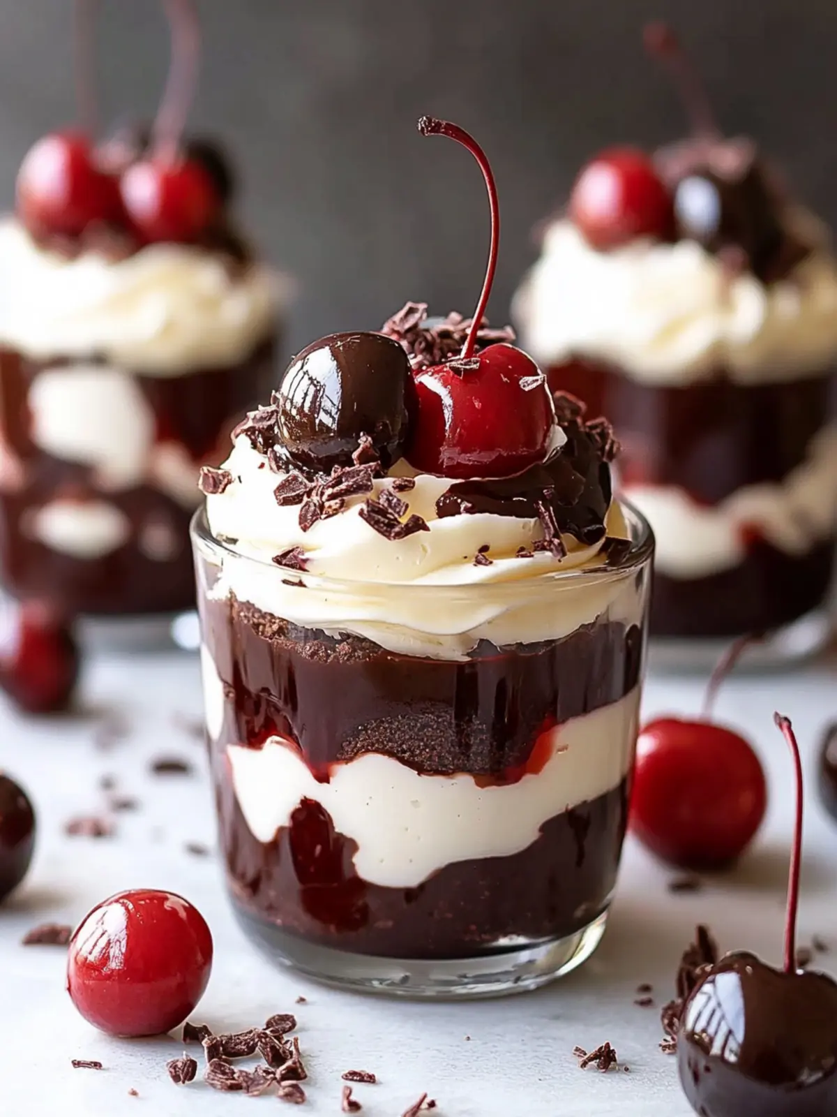 Decadent Black Forest Dessert Cups to Delight Your Taste Buds Black Forest Dessert Cups