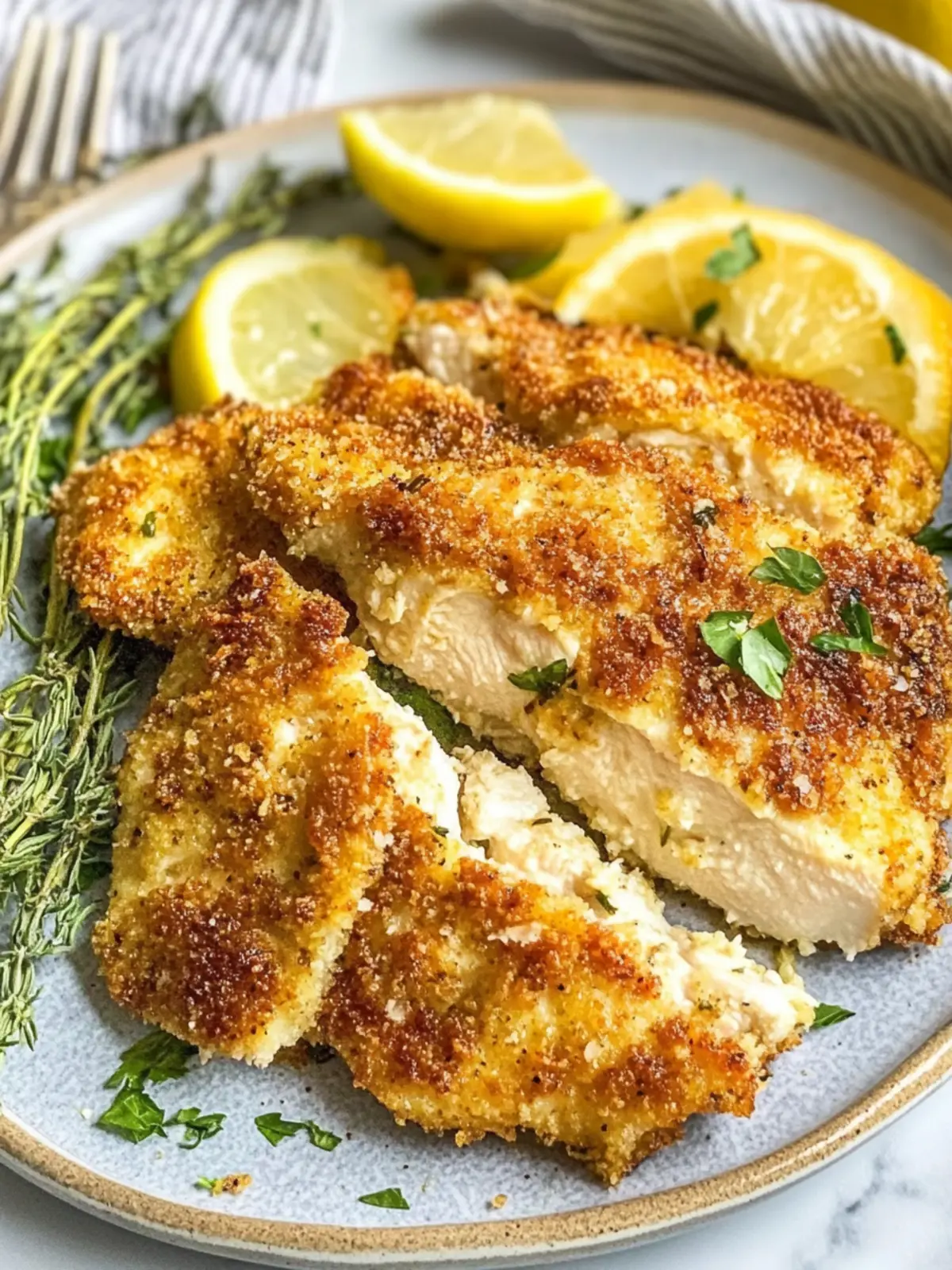 Parmesan Crusted Chicken: Crispy, Flavor-Packed Delight Parmesan Crusted Chicken