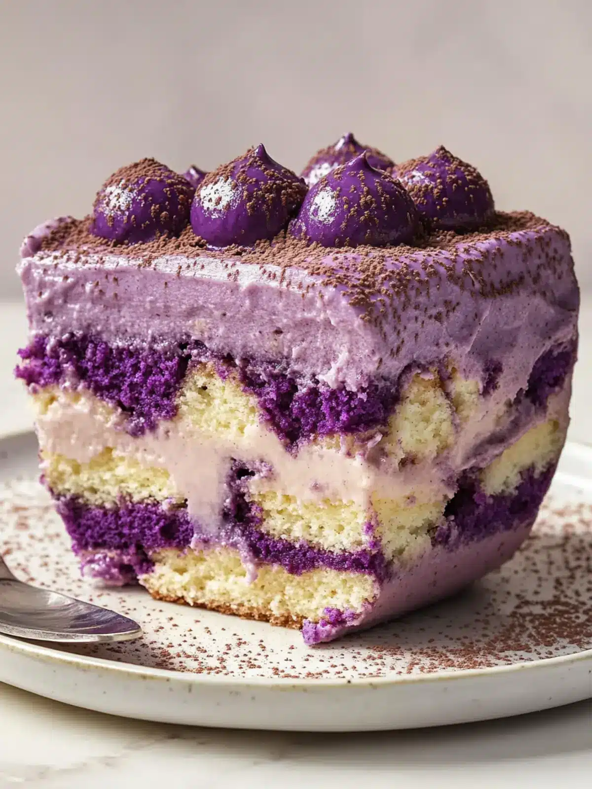 Deliciously Creamy Vegan Ube Tiramisu You’ll Love Vegan Ube Tiramisu
