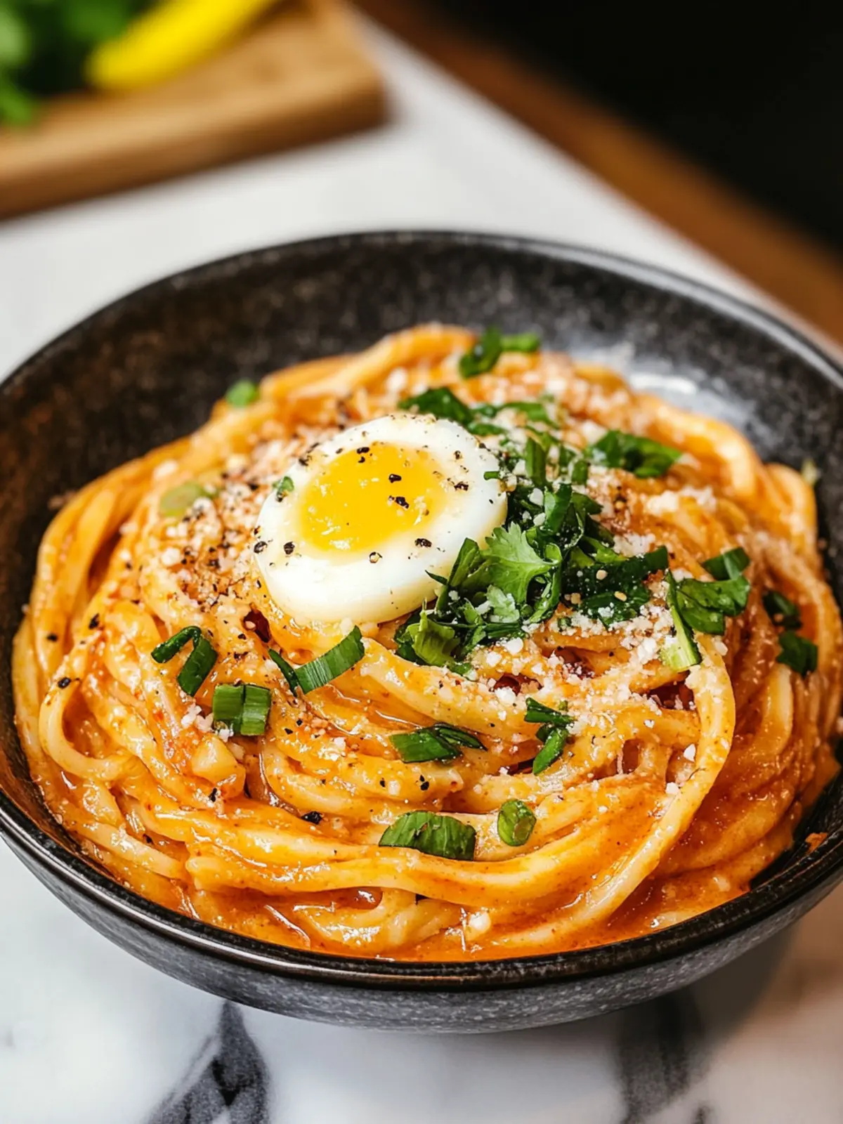 Creamy Gochujang Udon Noodles for a Cozy Night In Gochujang Udon Noodles