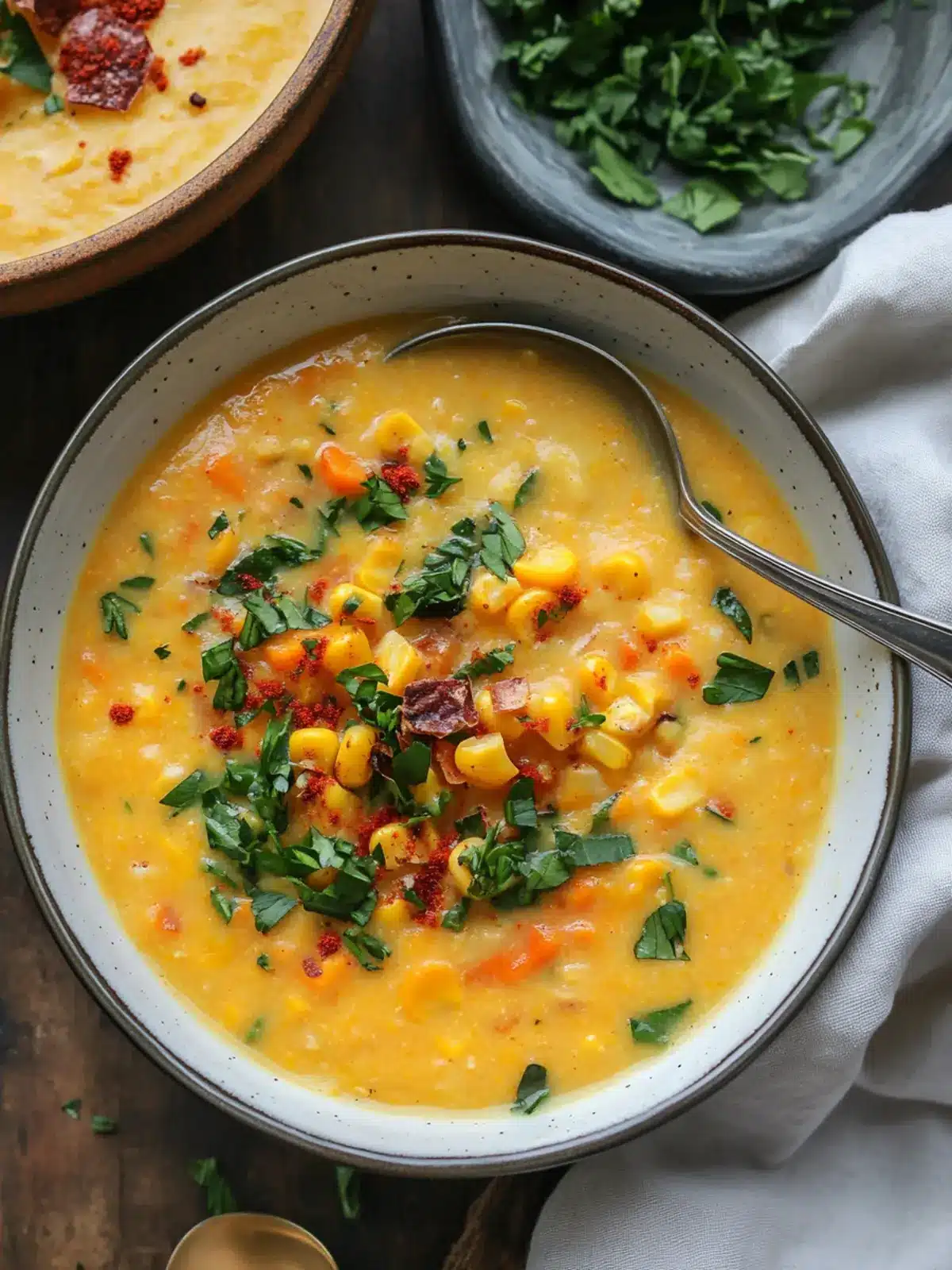 Savor the Creamy Delight of Sweet Potato Corn Chowder Sweet Potato Corn Chowder