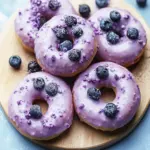 Delicious Blueberry Cake Donuts You’ll Want to Make Today Blueberry Cake Donuts