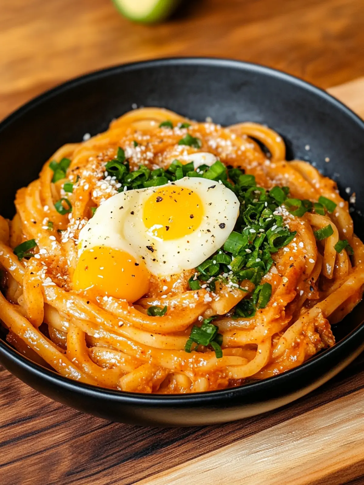 Creamy Gochujang Udon Noodles for a Cozy Night In Gochujang Udon Noodles