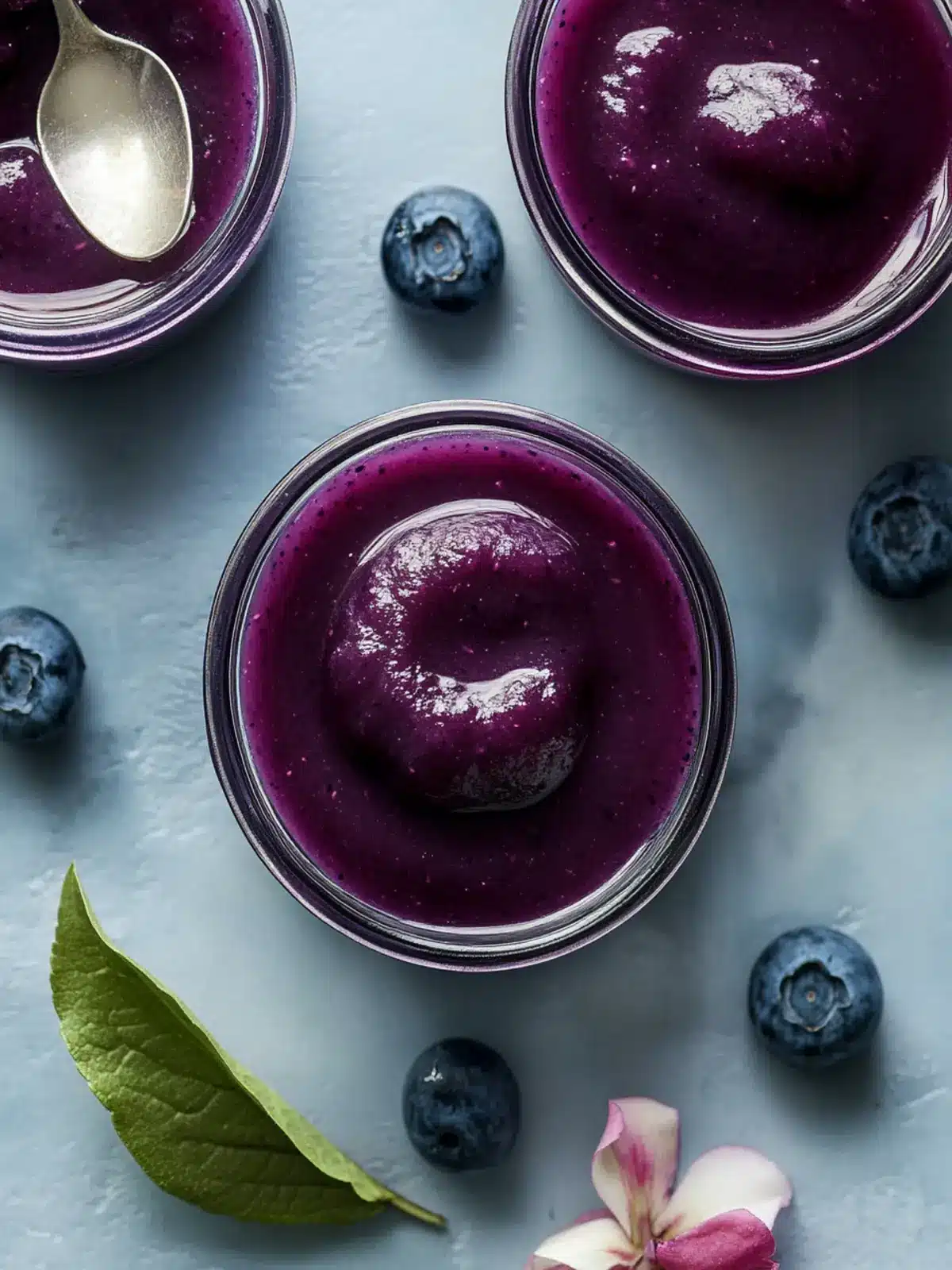 Delicious Blueberry Vanilla Applesauce for Homemade Bliss Blueberry Vanilla Applesauce