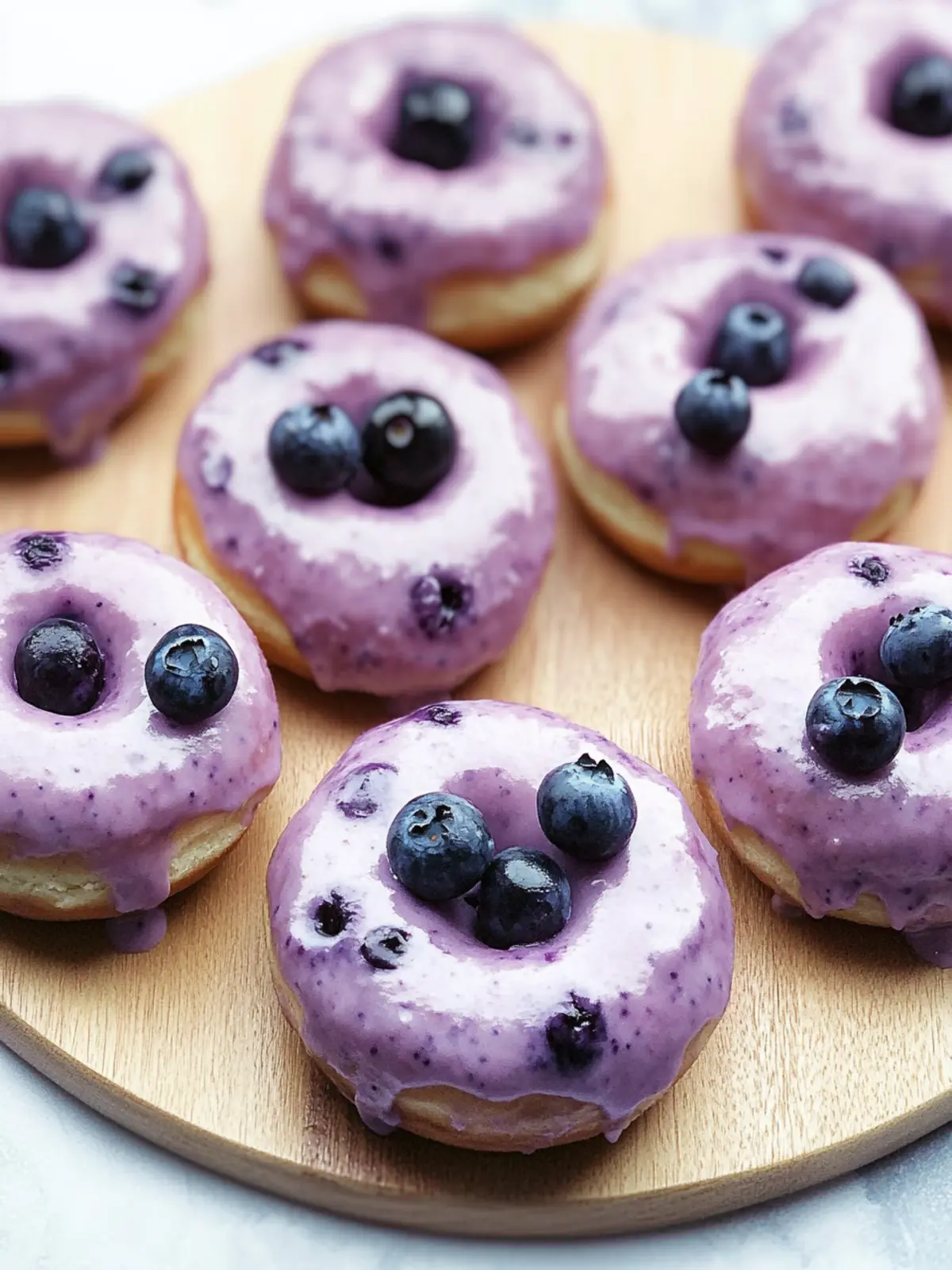 Delicious Blueberry Cake Donuts You’ll Want to Make Today Blueberry Cake Donuts