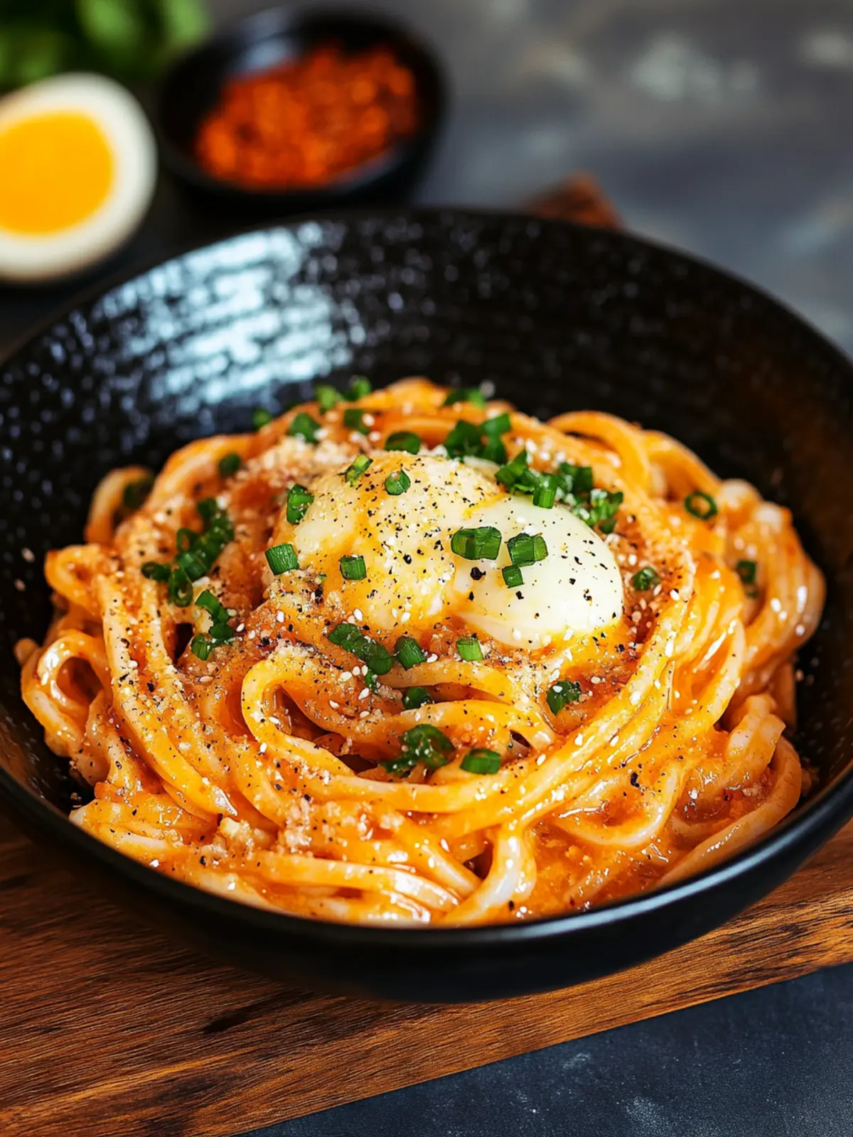 Creamy Gochujang Udon Noodles for a Cozy Night In Gochujang Udon Noodles