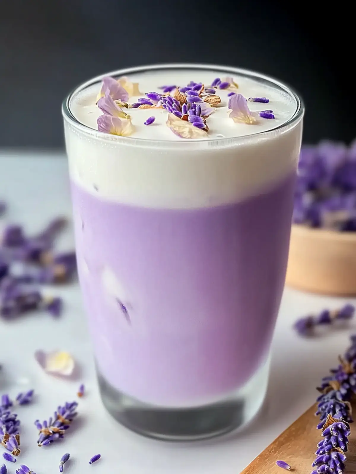 Delightful Lavender Milk Tea for Cozy Evenings at Home Lavender Milk Tea