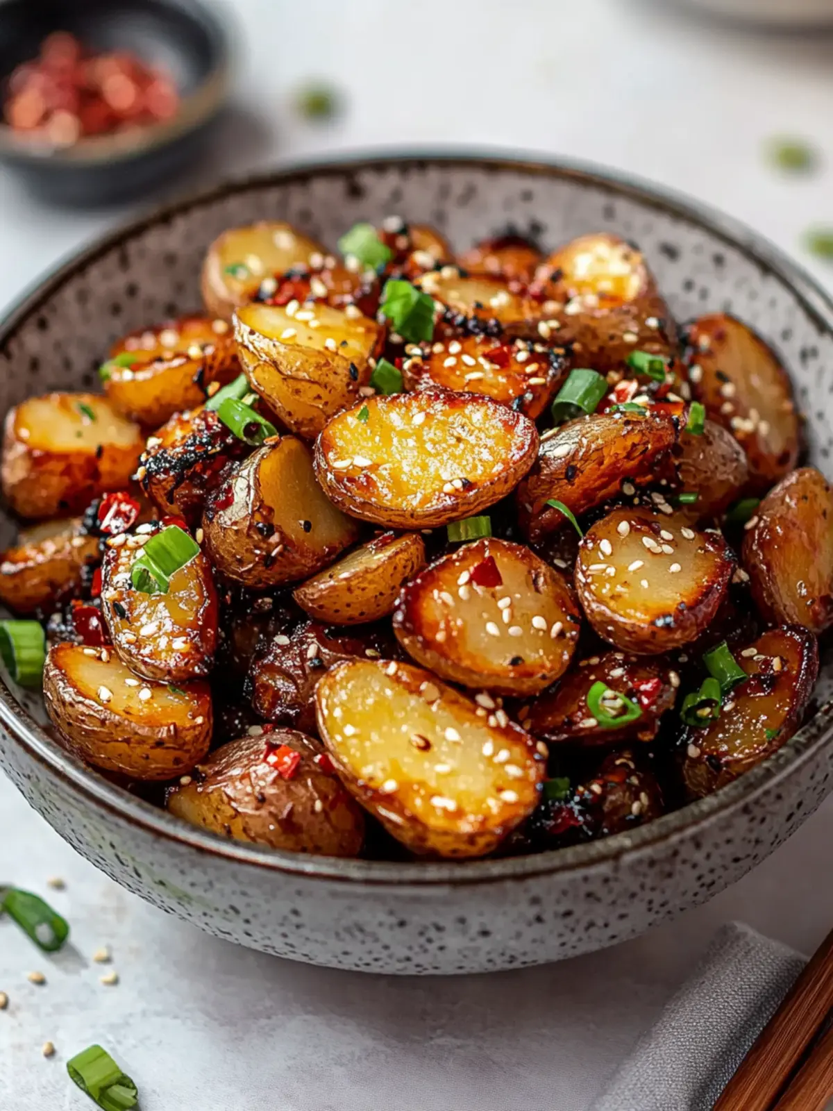 Crispy Asian Potatoes: A Flavor-Packed Twist on Comfort Food Crispy Asian Potatoes