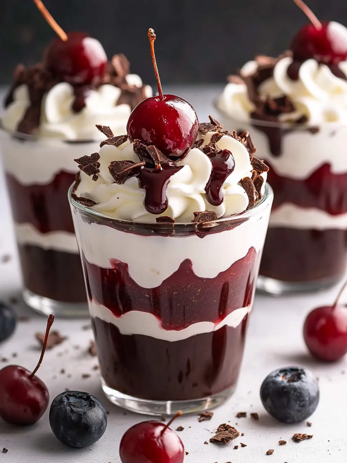 Decadent Black Forest Dessert Cups to Delight Your Taste Buds Black Forest Dessert Cups