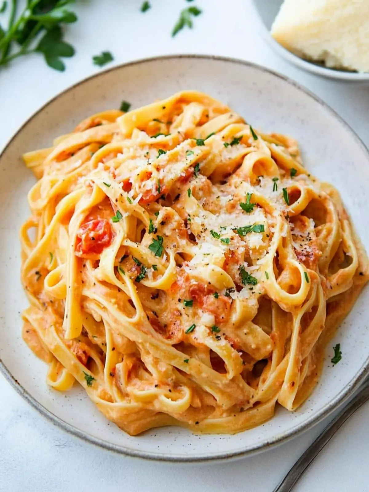 Creamy Roasted Garlic and Red Pepper Fettuccine Alfredo Bliss Roasted Garlic and Red Pepper Fettuccine Alfredo