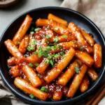 Delectable Vegan Jjajang Tteokbokki for Ultimate Comfort Food Vegan Jjajang Tteokbokki