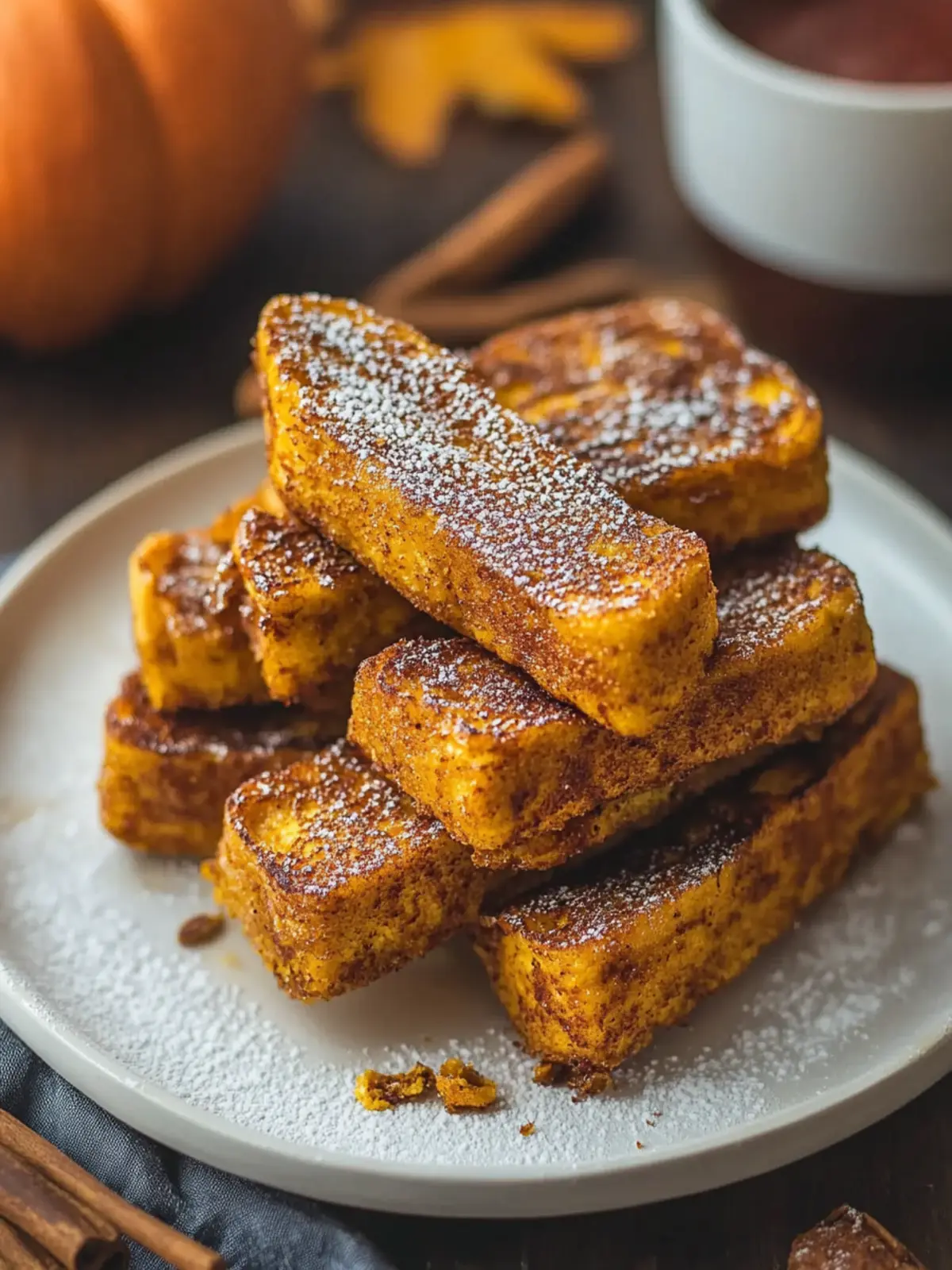Deliciously Easy Pumpkin French Toast Sticks to Savor! Pumpkin French Toast Sticks