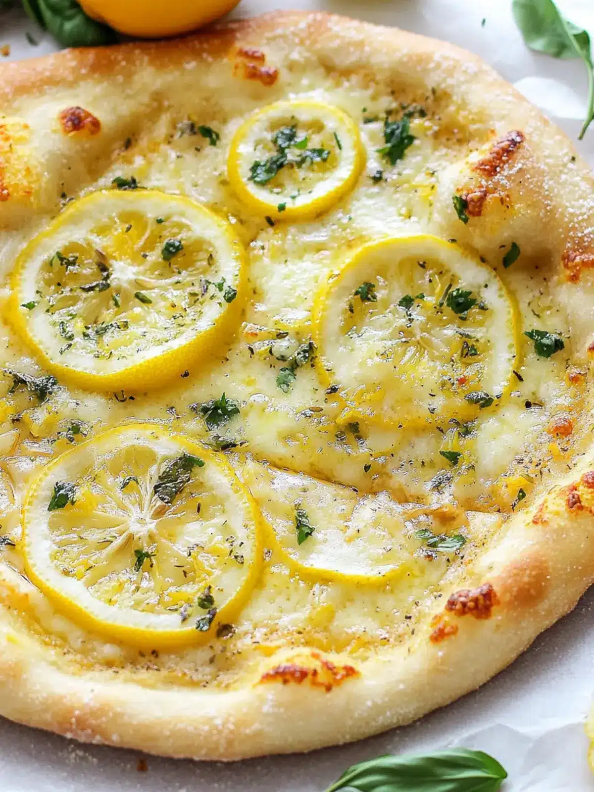 Zesty Lemon Pizza That Will Brighten Your Dinner Tonight Lemon Pizza