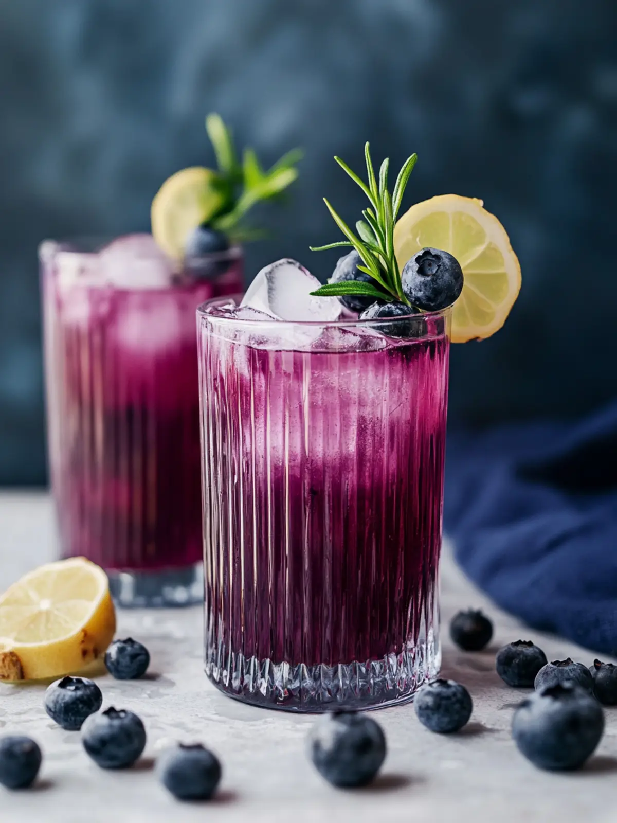 Sparkling Blueberry Ginger Mocktail for a Refreshing Twist Sparkling Blueberry Ginger Mocktail