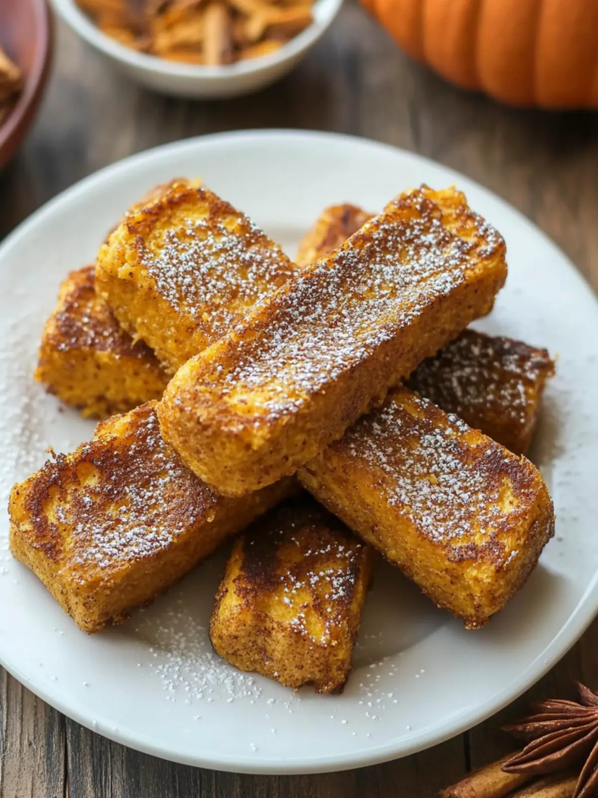 Deliciously Easy Pumpkin French Toast Sticks to Savor! Pumpkin French Toast Sticks