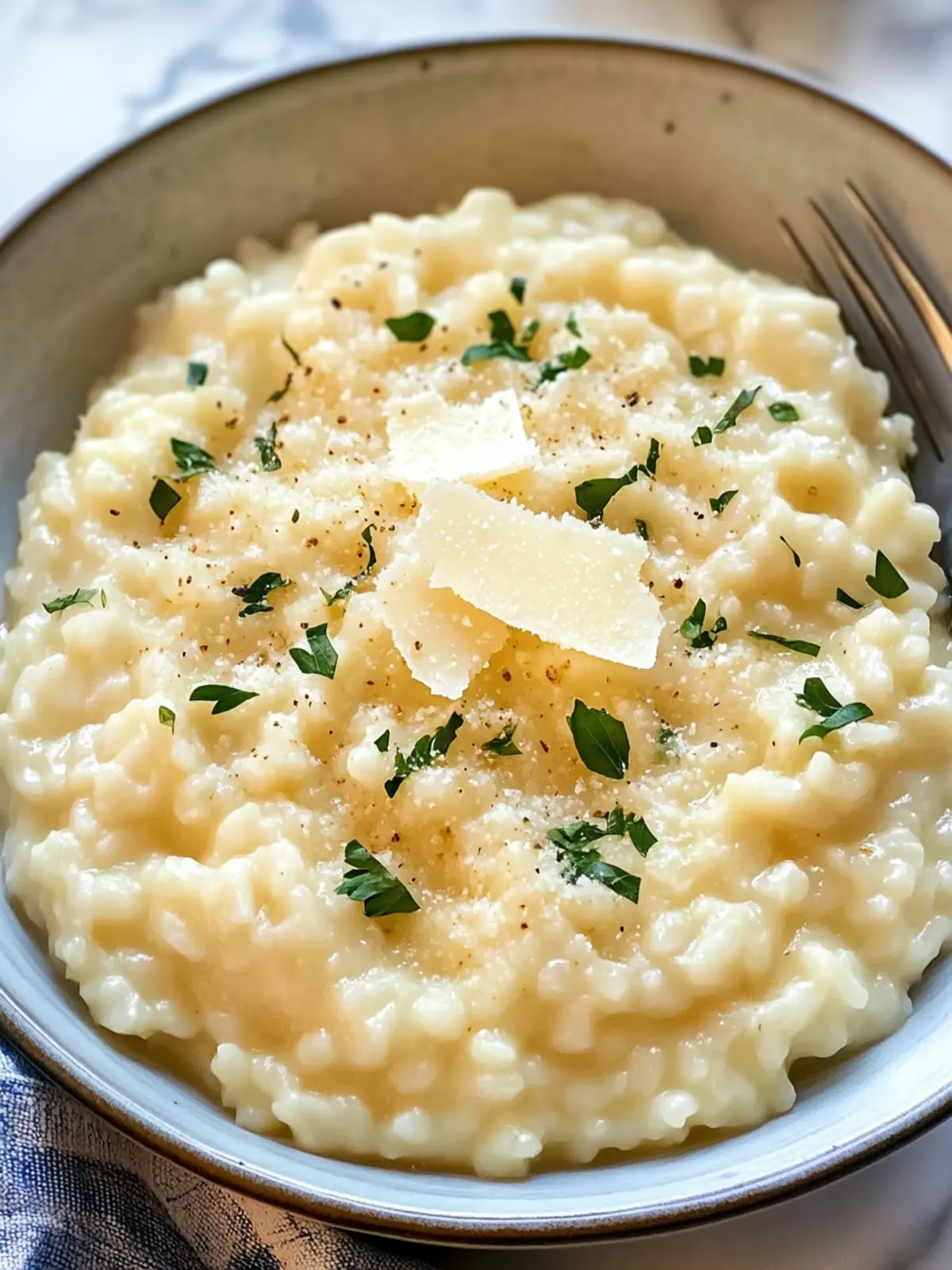 Creamy Parmesan Risotto You'll Love in Just 35 Minutes Parmesan Risotto