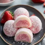 Delight in Soft Strawberry Cheesecake Mochi Bliss at Home Soft Strawberry Cheesecake Mochi