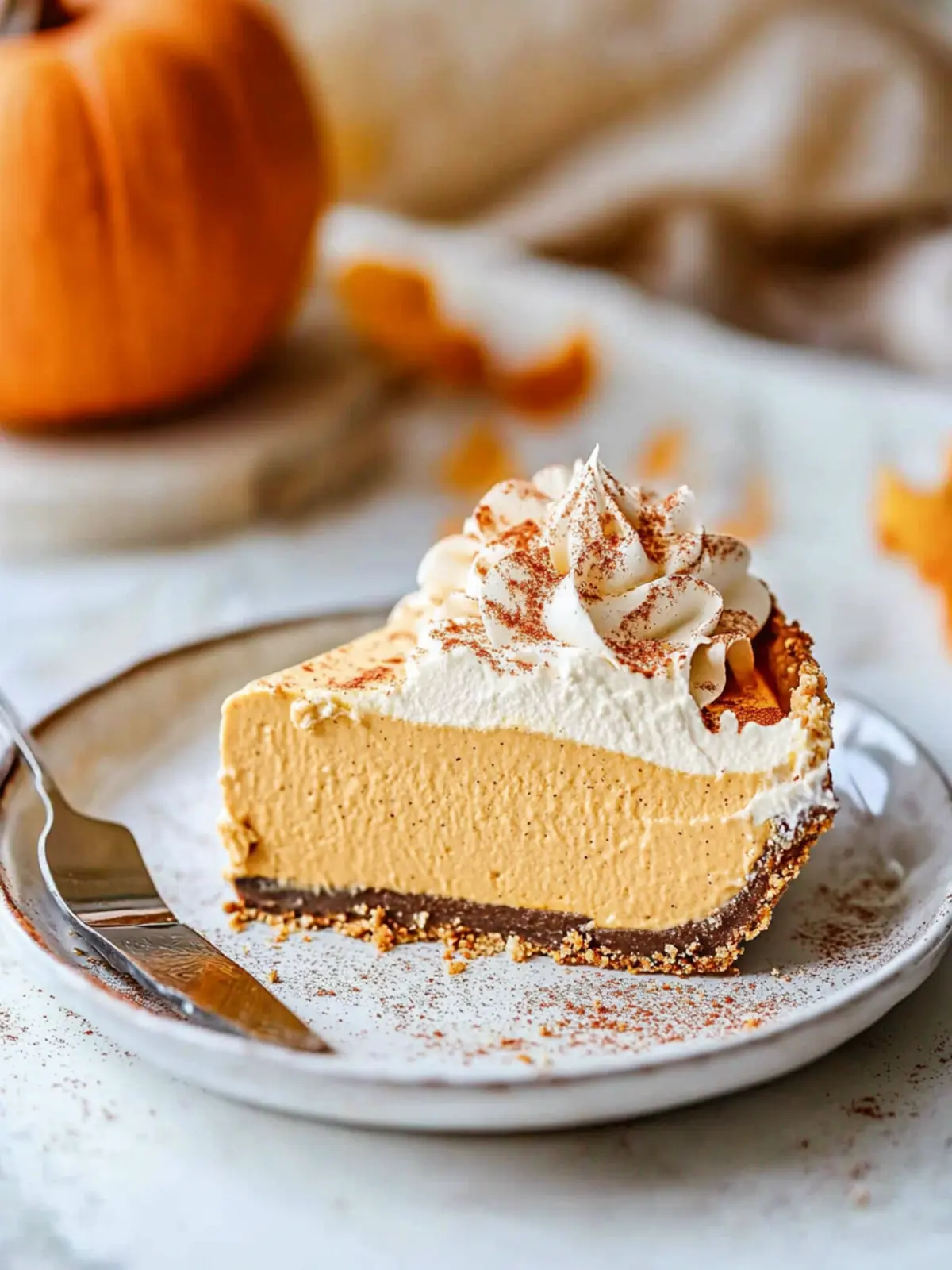 Delicious Pumpkin Mousse Pie That Will Wow Your Guests Pumpkin Mousse Pie
