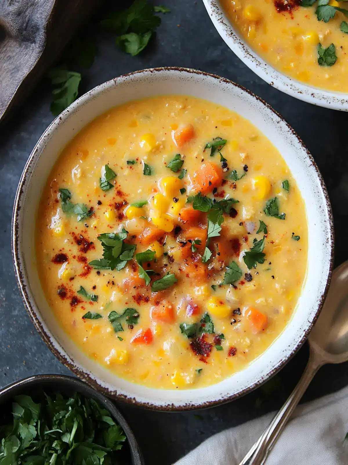 Savor the Creamy Delight of Sweet Potato Corn Chowder Sweet Potato Corn Chowder