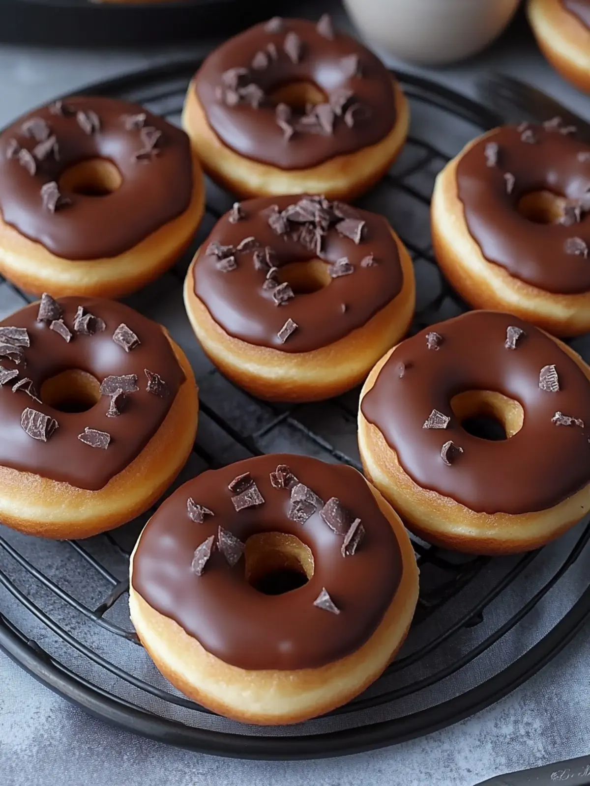 Irresistible Chocolate & Peanut Butter Baked Donuts Recipe Chocolate & Peanut Butter Baked Donuts