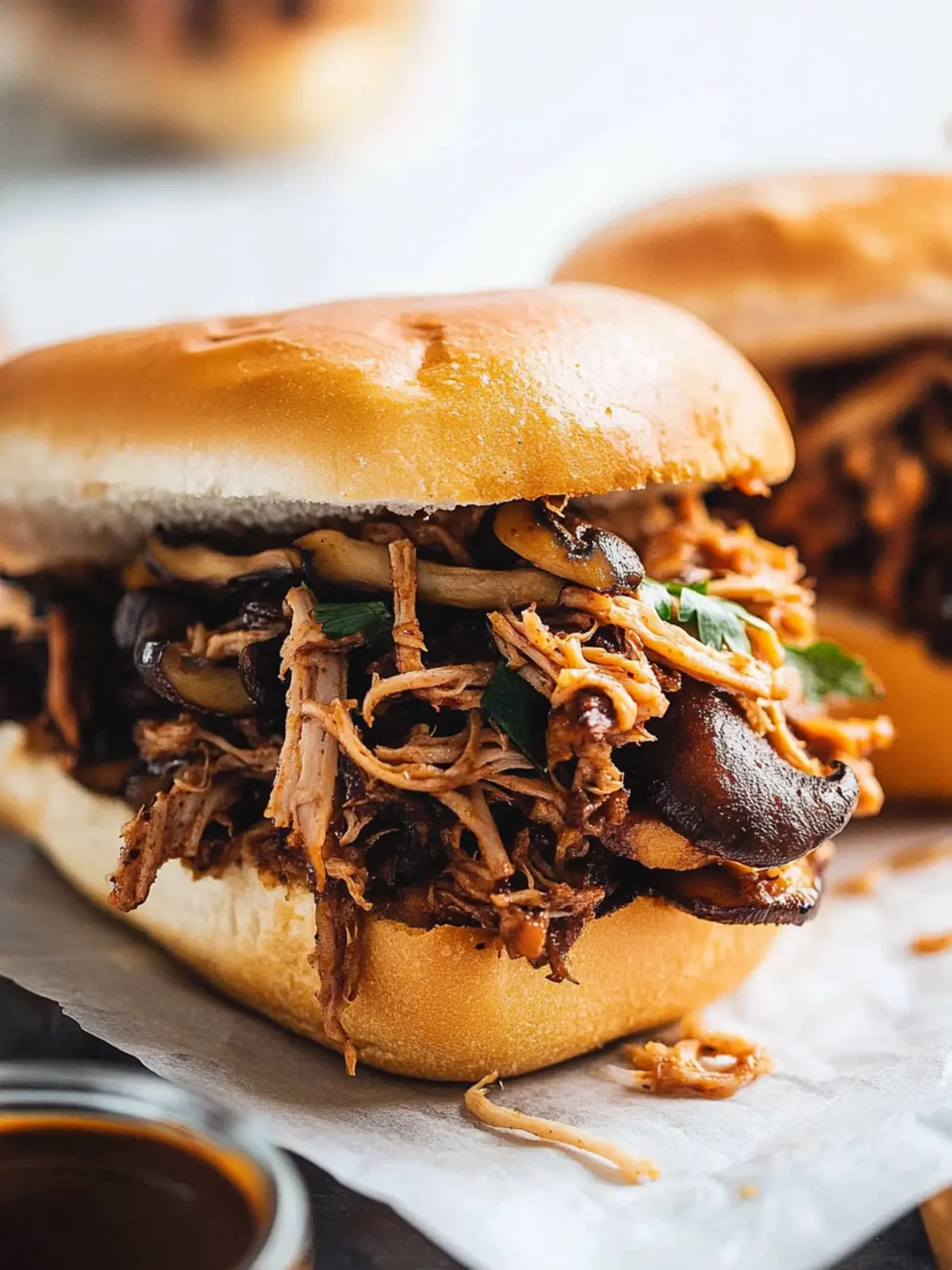 Savory Vegan Pulled Pork With Mushrooms You’ll Love Vegan Pulled Pork With Mushrooms