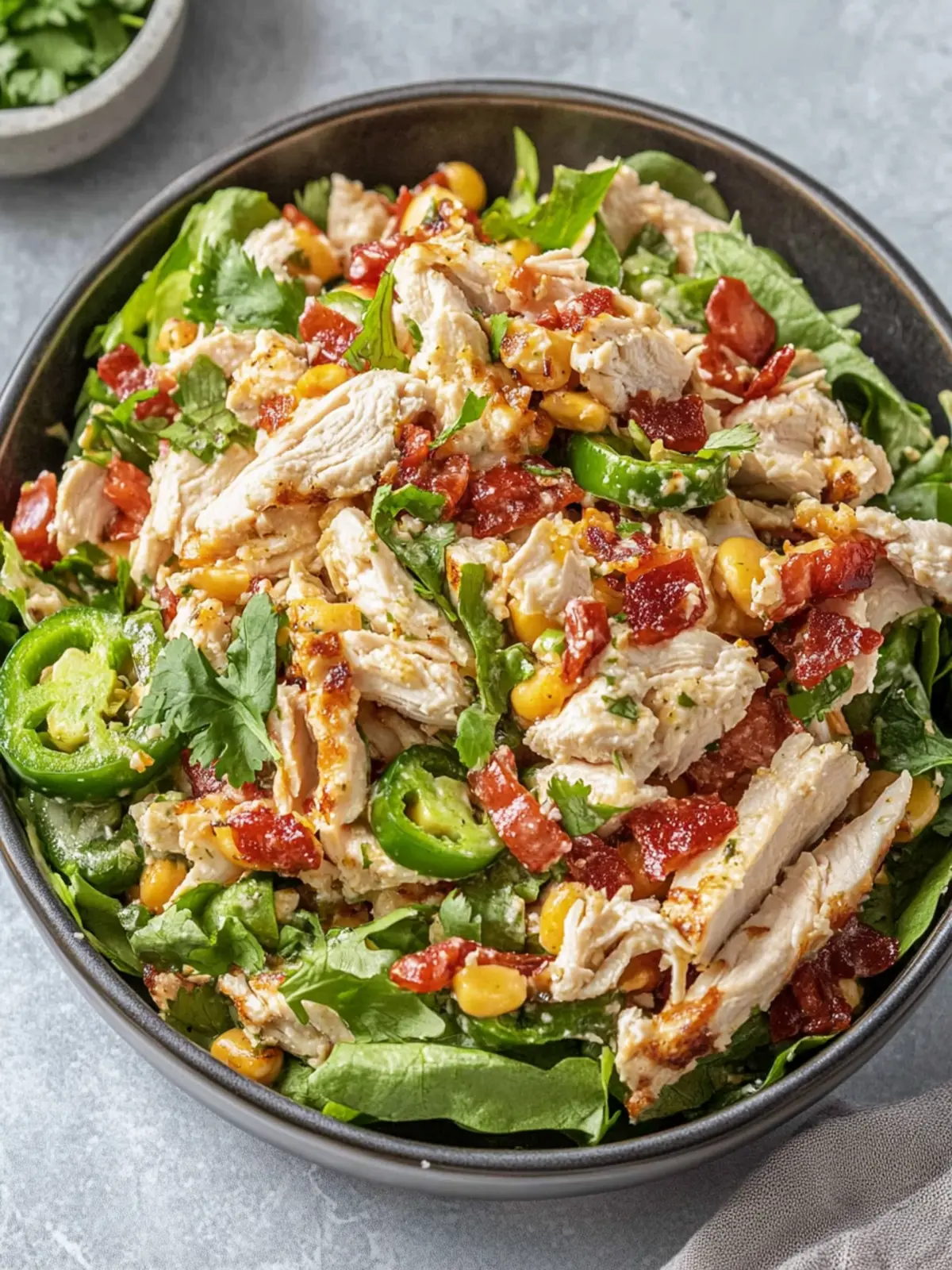 Spicy Jalapeño Popper Chicken Salad for Perfect Get-Togethers Jalapeño Popper Chicken Salad