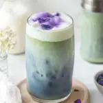 Chill Out with Cold Brewed Butterfly Pea Matcha Latte Magic Cold Brewed Butterfly Pea Matcha Latte