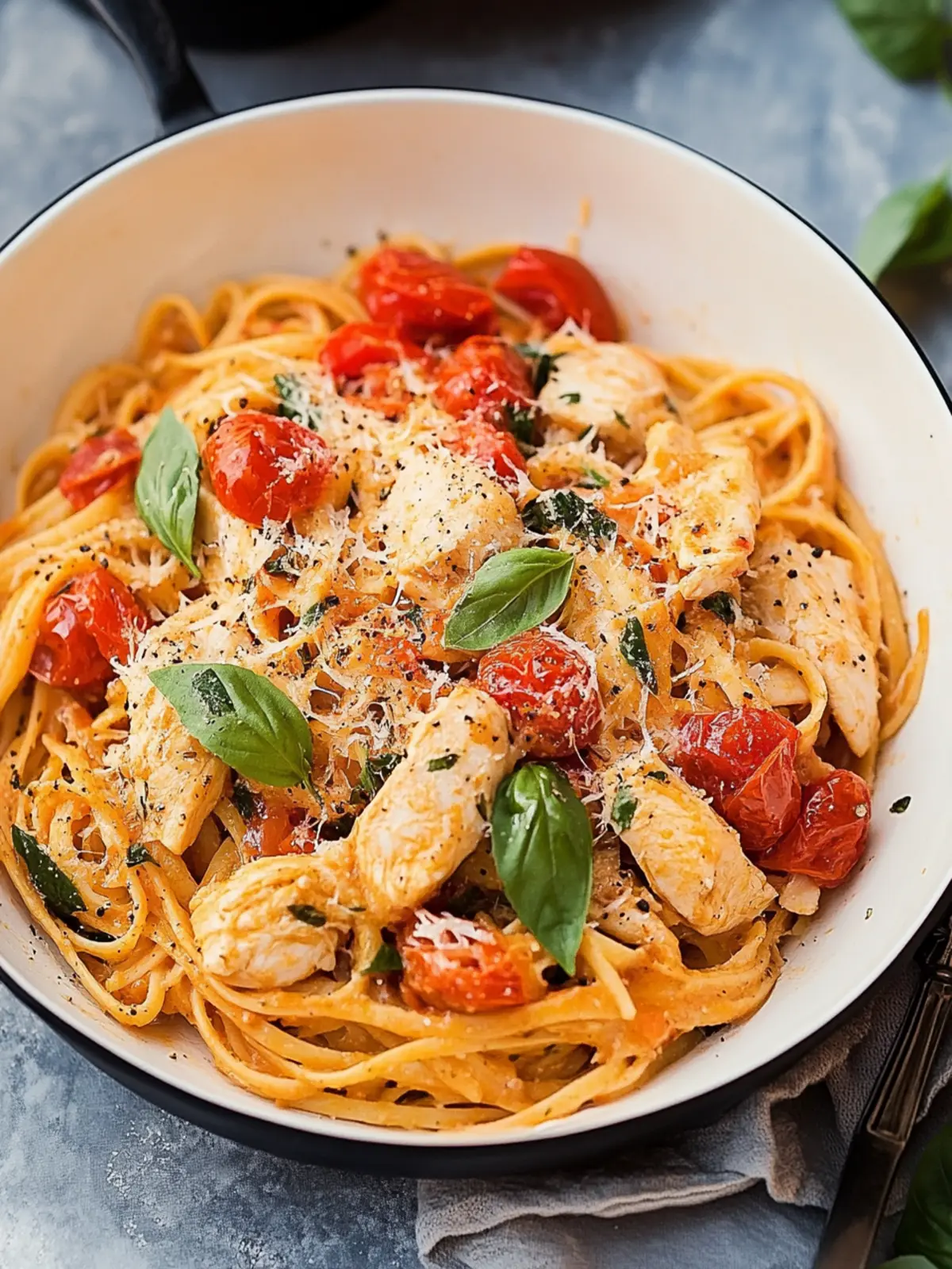Delicious Chicken and Tomato Pasta for Cozy Nights In Chicken and Tomato Pasta