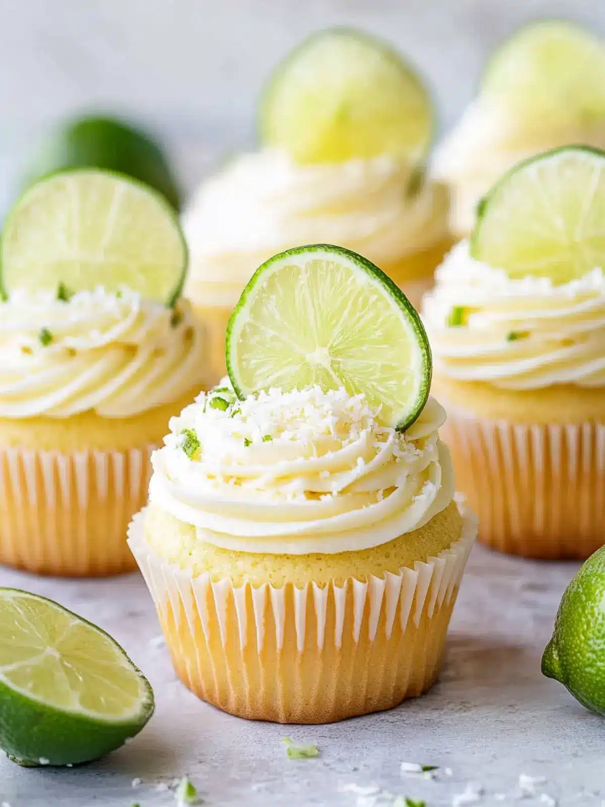 Irresistible Coconut Lime Cupcakes That Brighten Your Day Coconut Lime Cupcakes