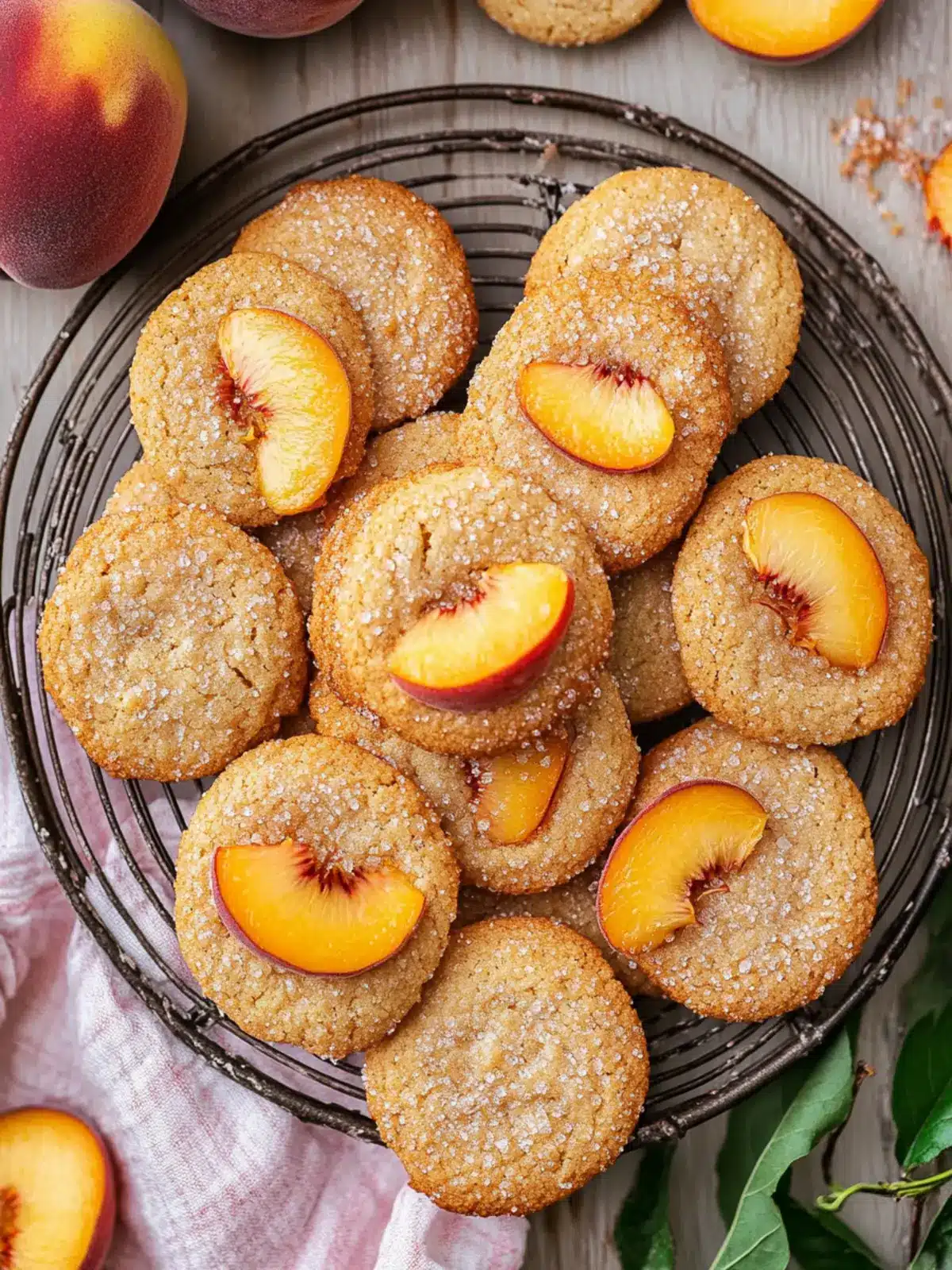 Delicious Peach Cookies That Feel Like Summer in Every Bite Peach Cookies