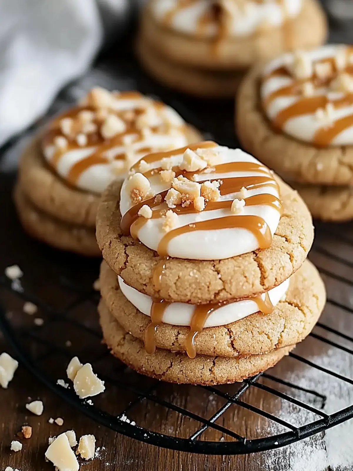 Indulge in Cheesecake Caramel Cookies That Wow Every Time Cheesecake Caramel Cookies