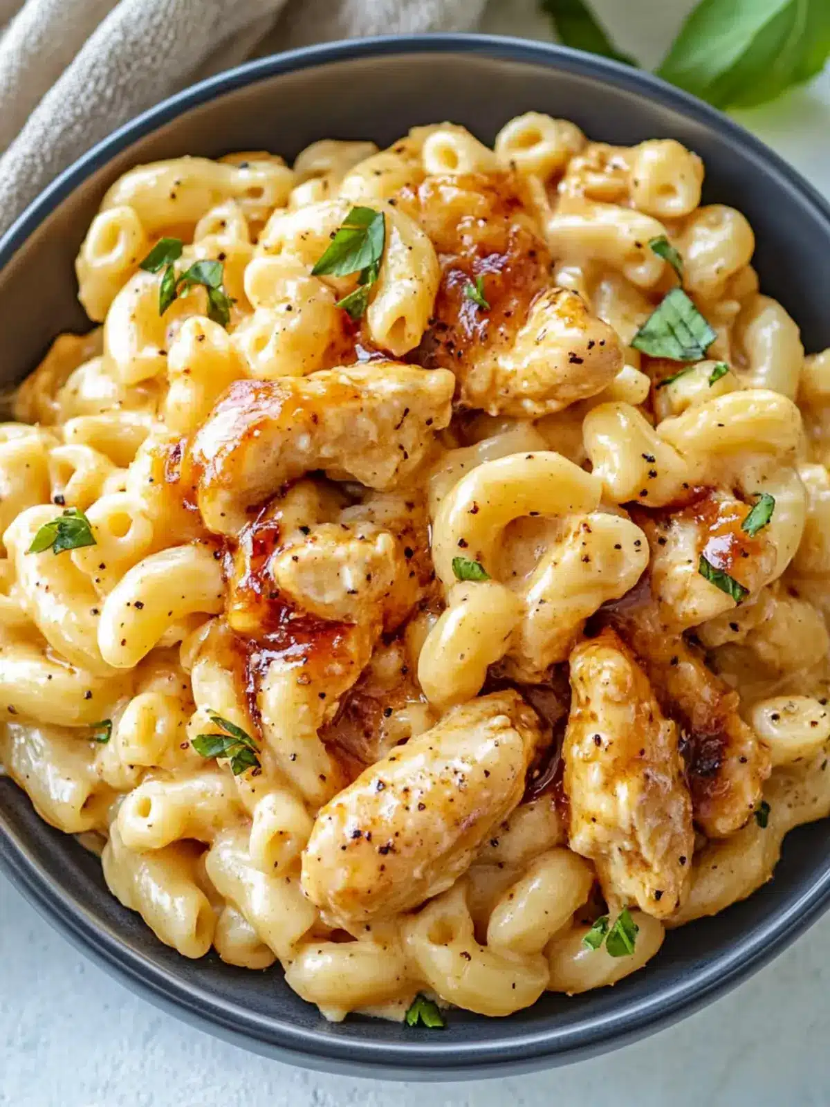 Honey Pepper Chicken Mac and Cheese: Comfort Food Bliss Honey Pepper Chicken Mac and Cheese
