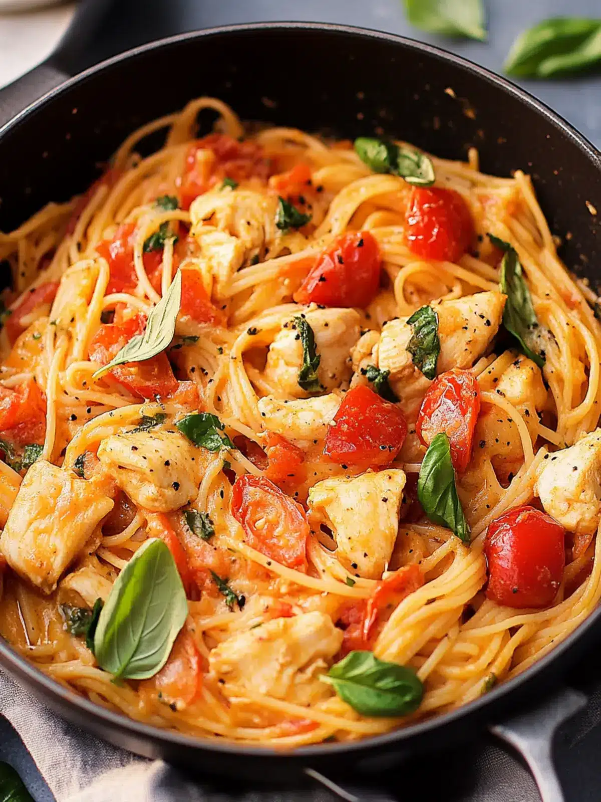 Delicious Chicken and Tomato Pasta for Cozy Nights In Chicken and Tomato Pasta