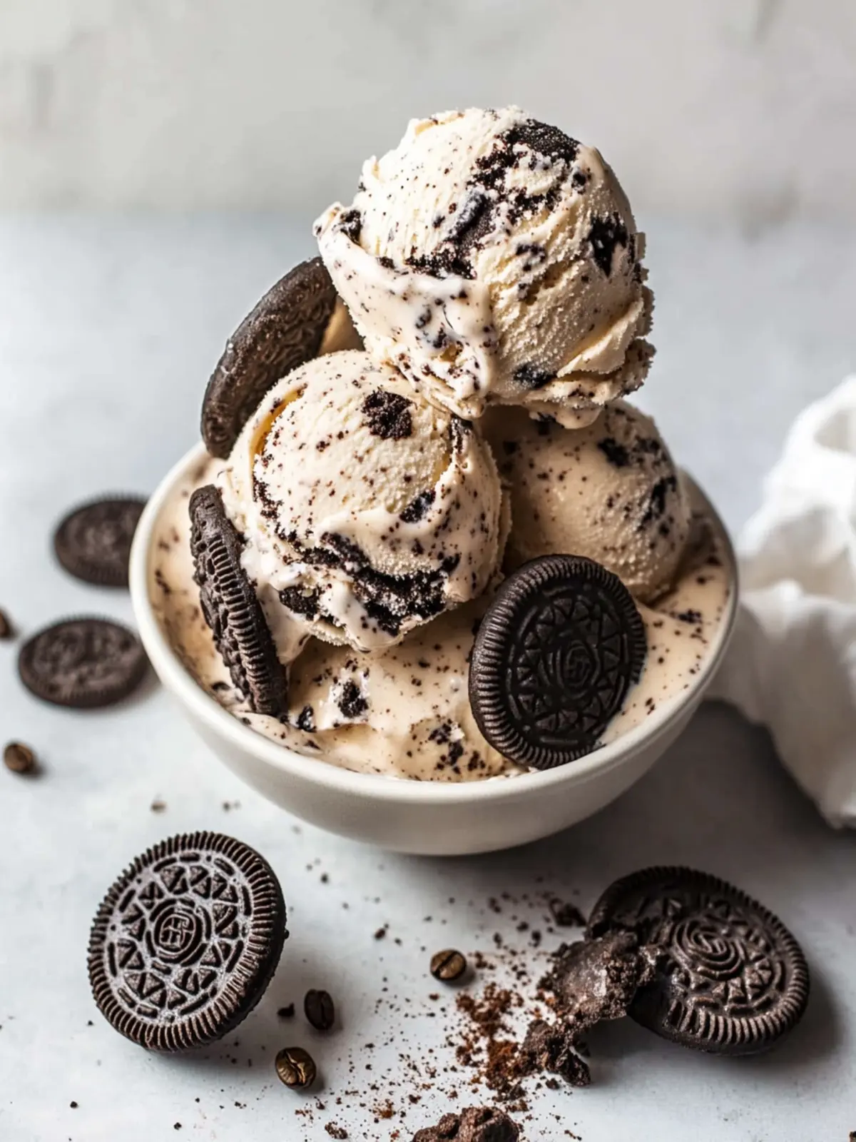 Indulge in Dreamy Coffee Oreo Ice Cream at Home Coffee Oreo Ice Cream