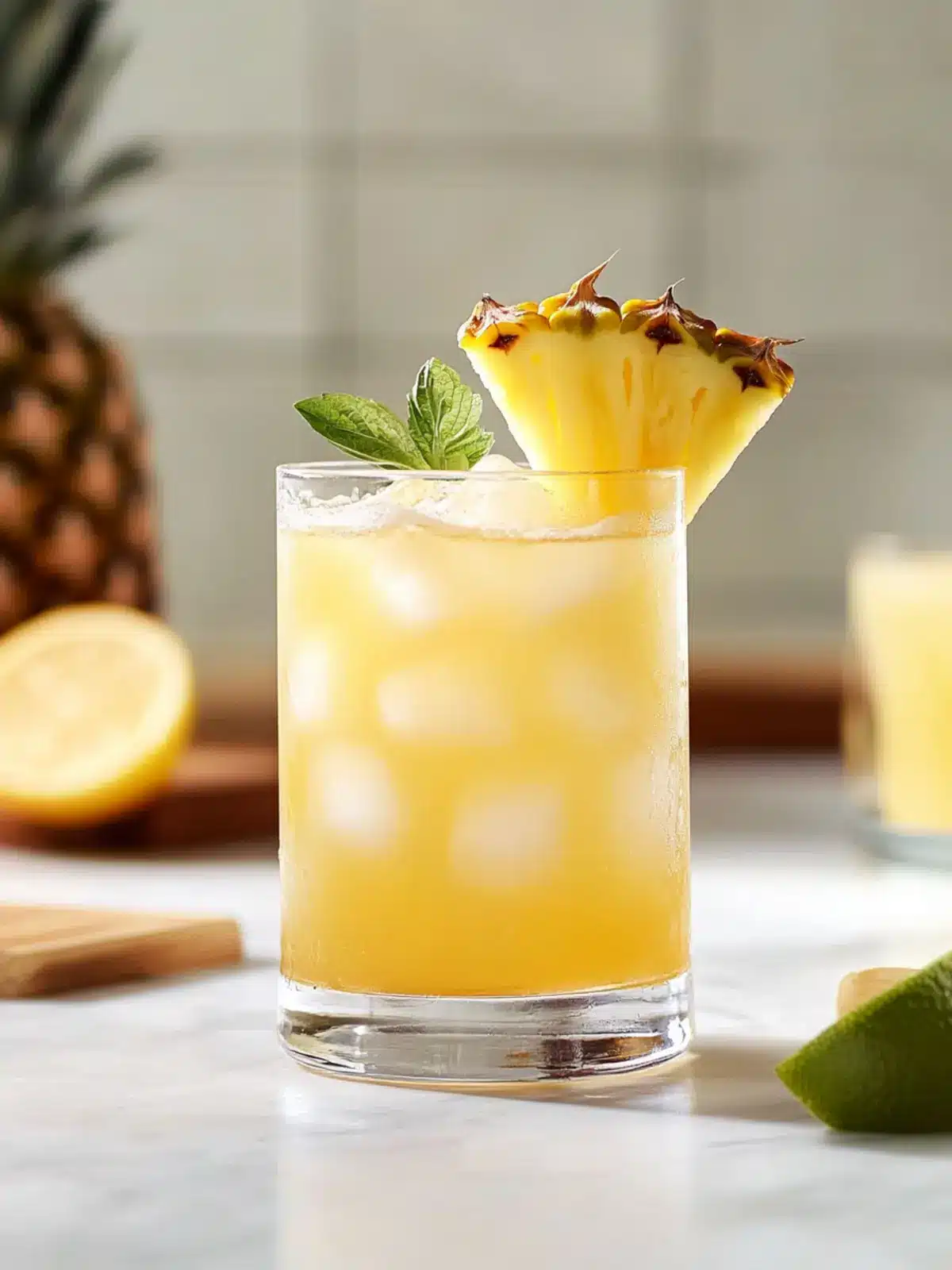 Refreshing Pineapple Bourbon Lemonade for Vibrant Summer Sips Pineapple Bourbon Lemonade