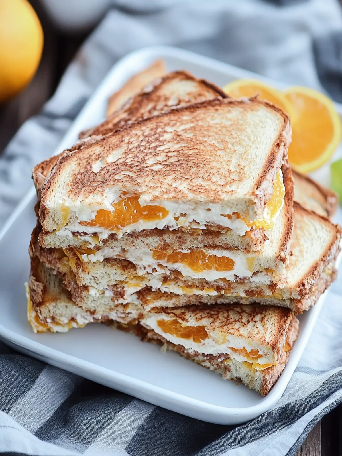 Irresistible Orange Cinnamon Sandwiches for Blissful Snacking Orange Cinnamon Sandwiches