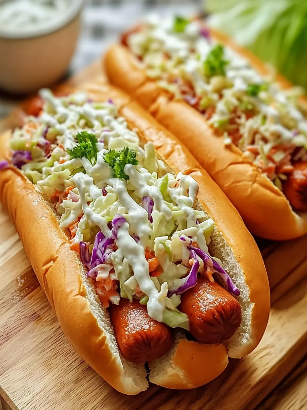 Delicious Hotdog Coleslaw: A Zesty Twist on a Classic Hotdog Coleslaw