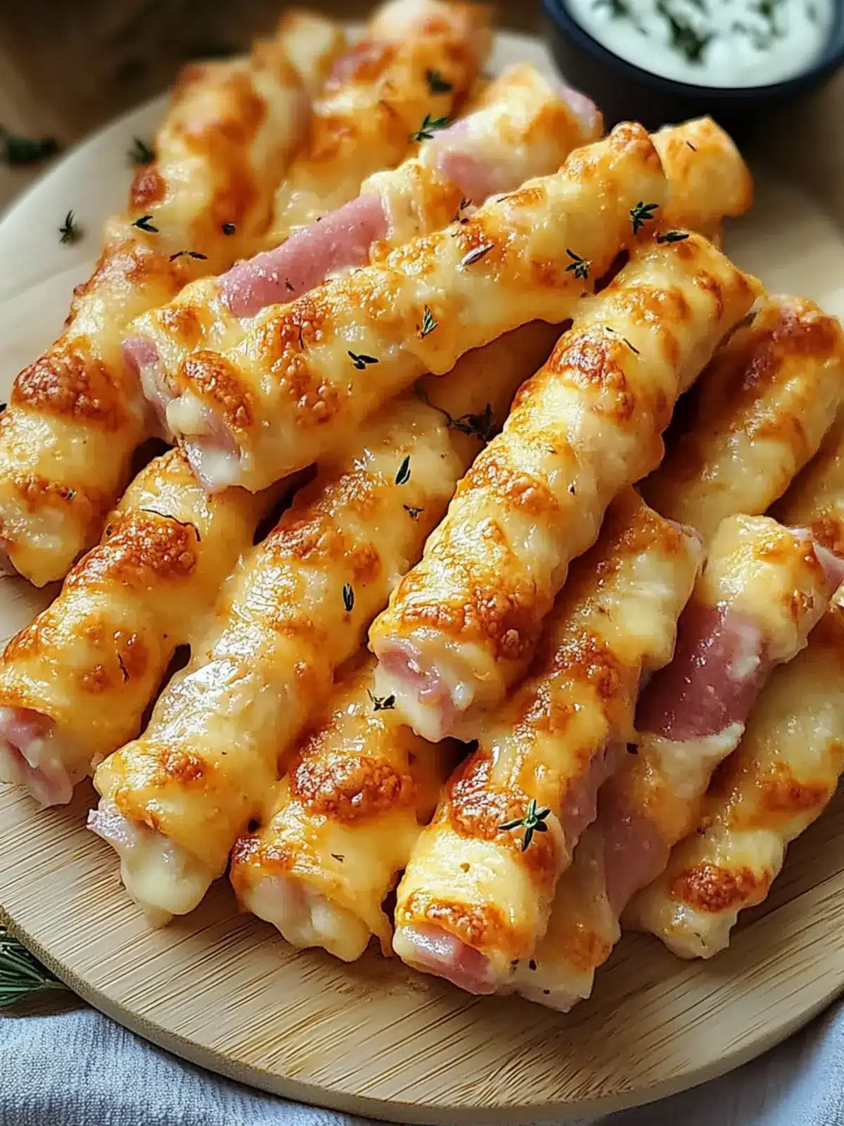 Irresistible Ham and Cheese Sticks You’ll Love in 30 Minutes Ham and Cheese Sticks