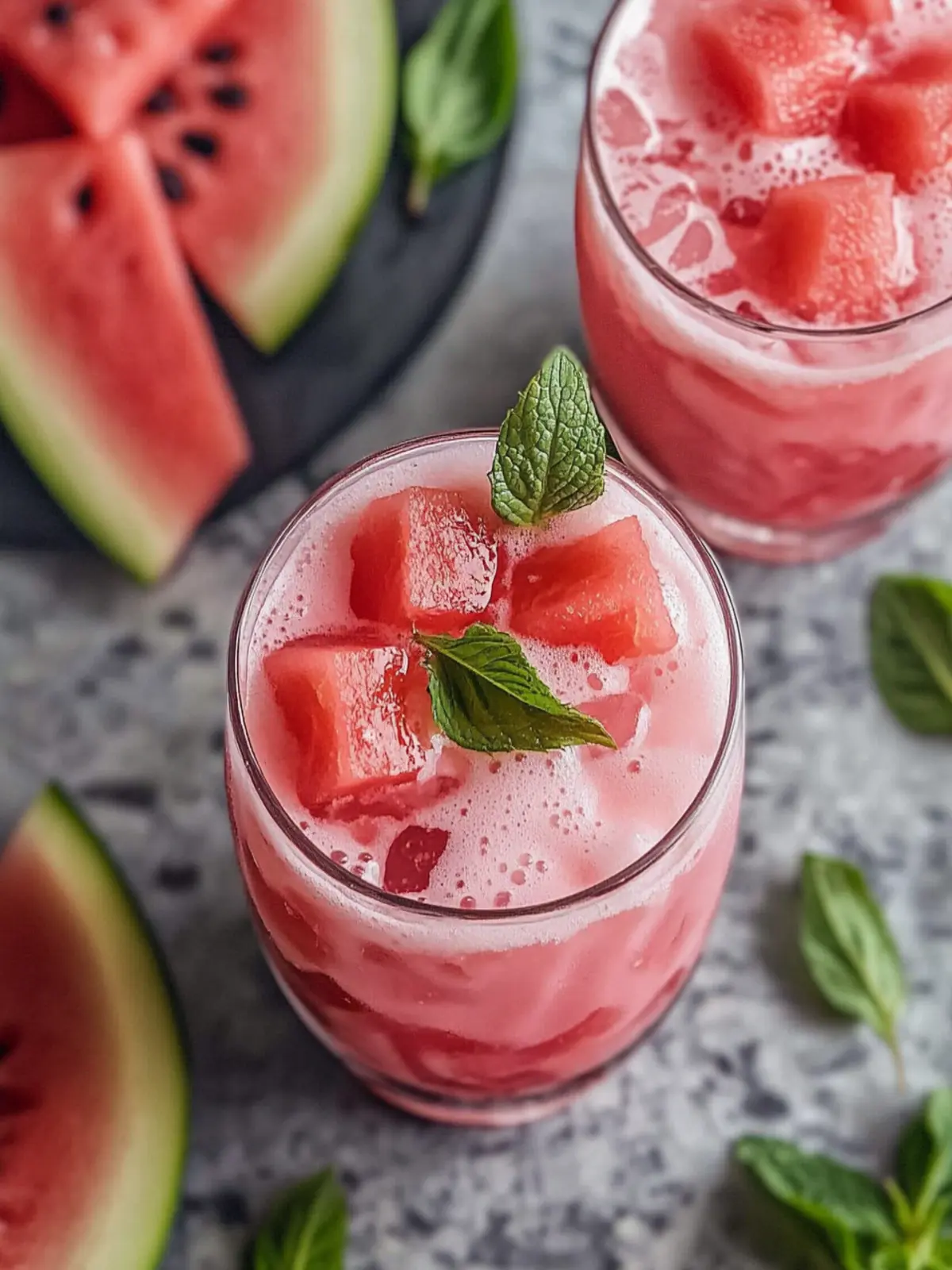 Refreshing Watermelon Rose Drink to Beat the Heat Watermelon Rose Drink