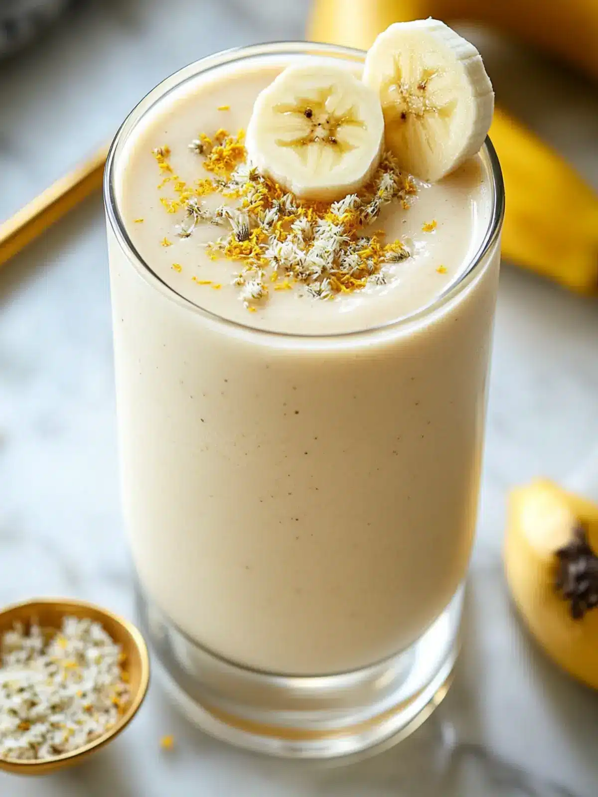 Revitalize Your Day with Banana Chamomile Tea Smoothie Banana Chamomile Tea Smoothie