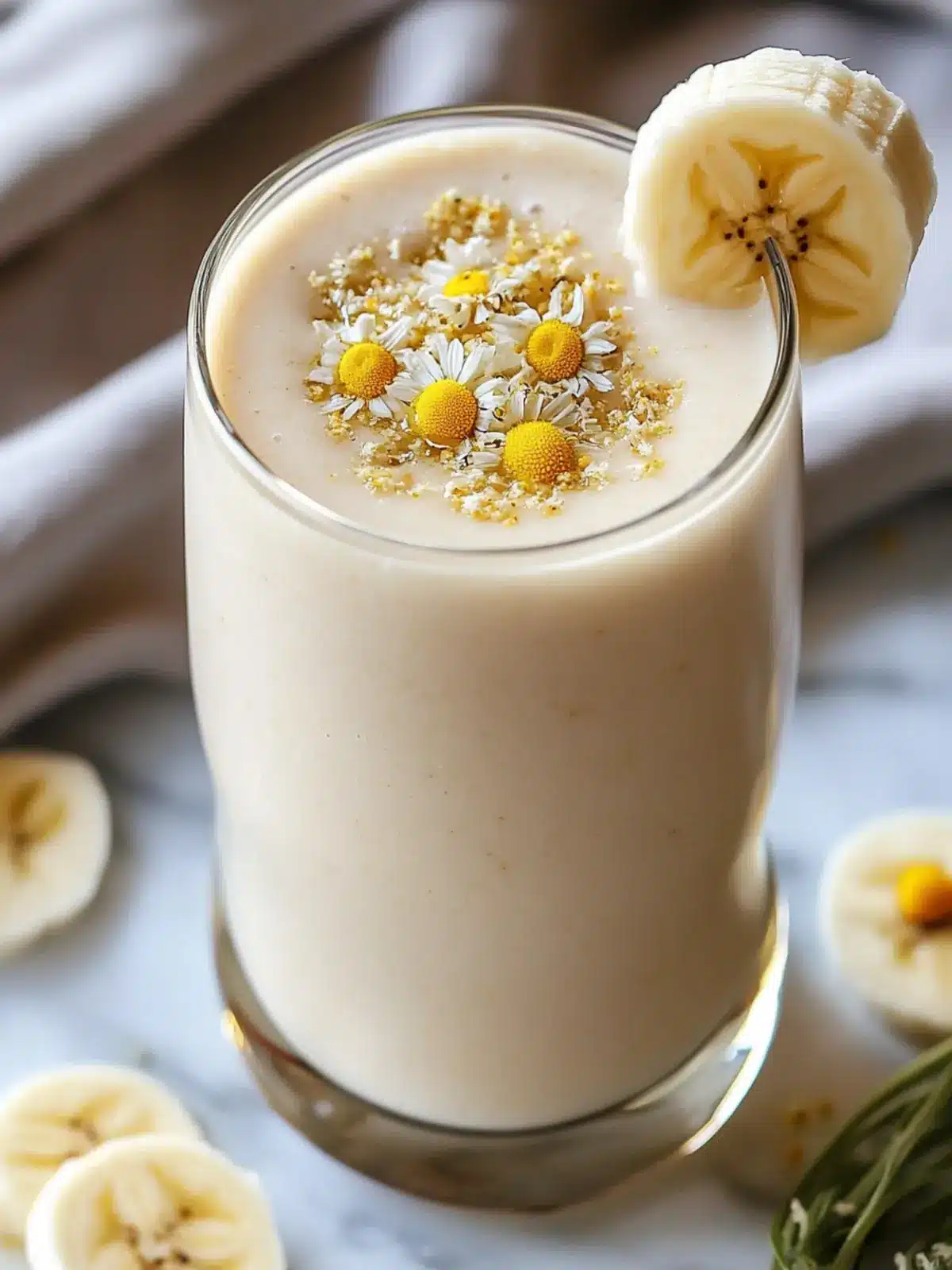 Revitalize Your Day with Banana Chamomile Tea Smoothie Banana Chamomile Tea Smoothie