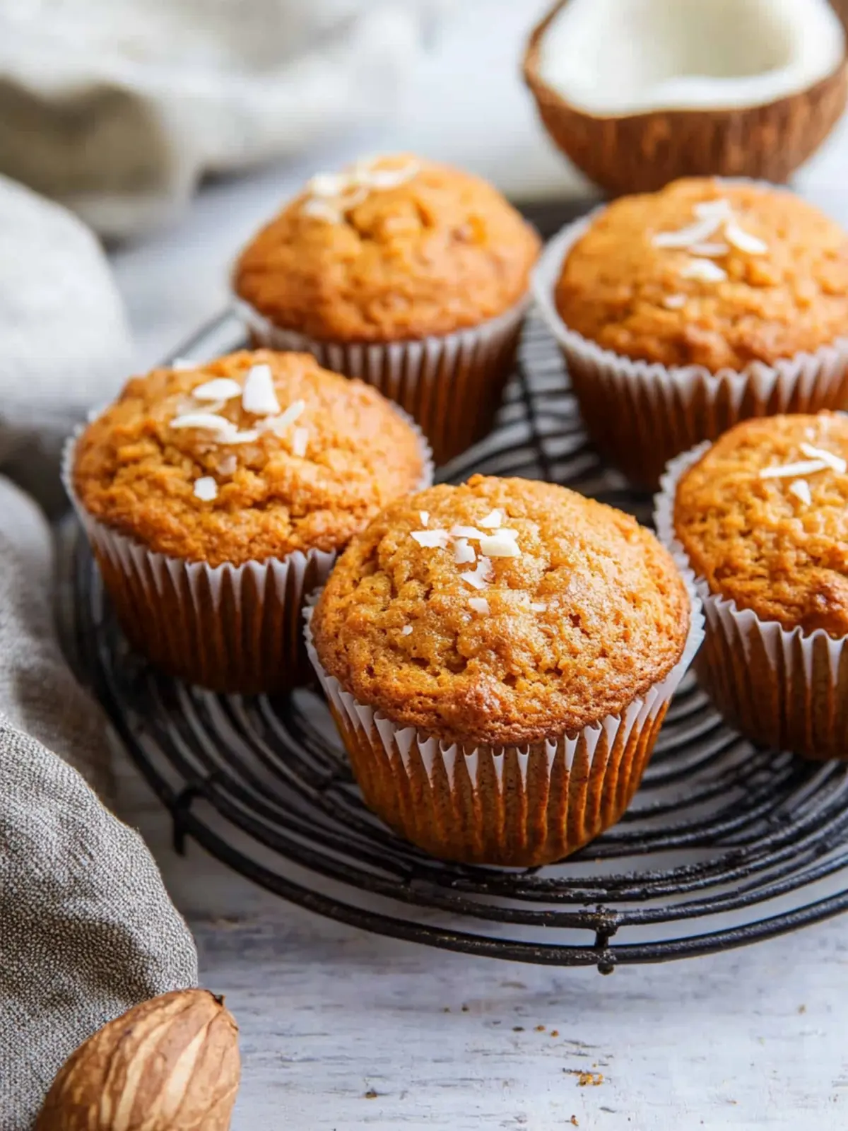 Coconut and Sweet Potato Muffins You’ll Love to Bake Today Coconut and Sweet Potato Muffins